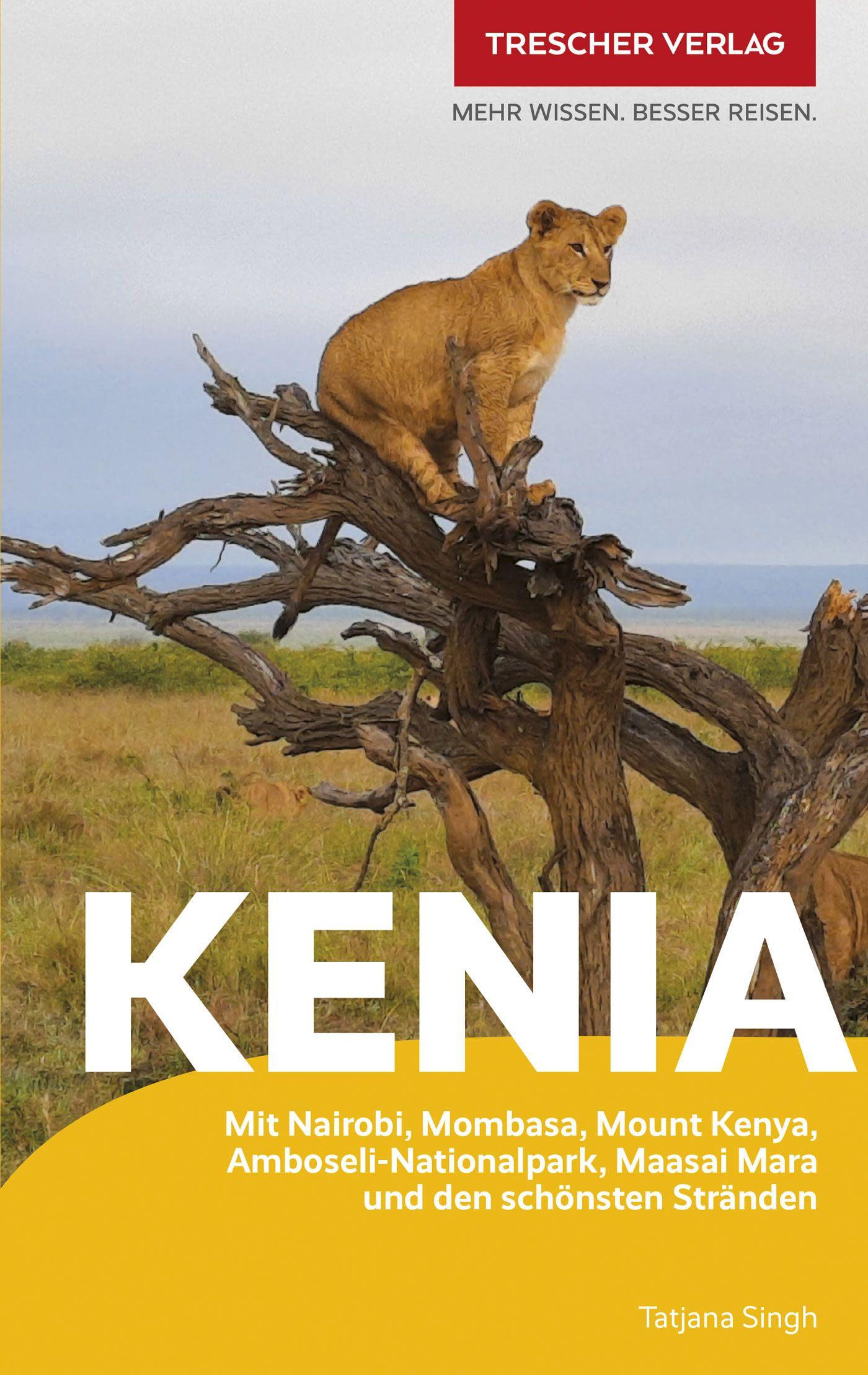 Vorderes Coverbild TRESCHER Reiseführer Kenia
