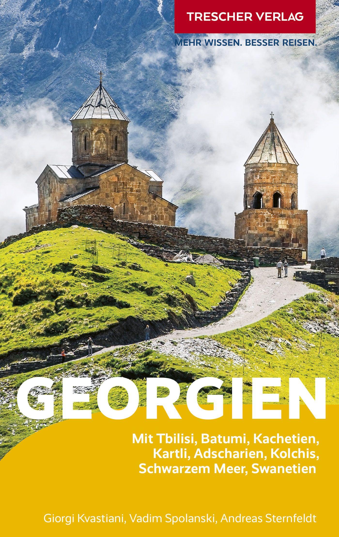 Vorderes Coverbild TRESCHER Reiseführer Georgien