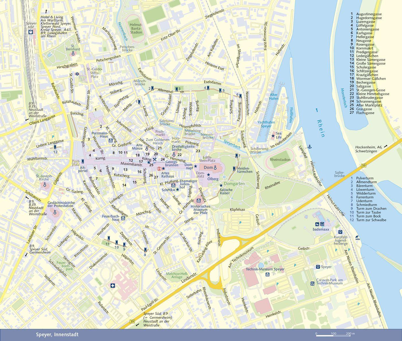 Beispielinhalt (Bild) TRESCHER Reiseführer Pfalz