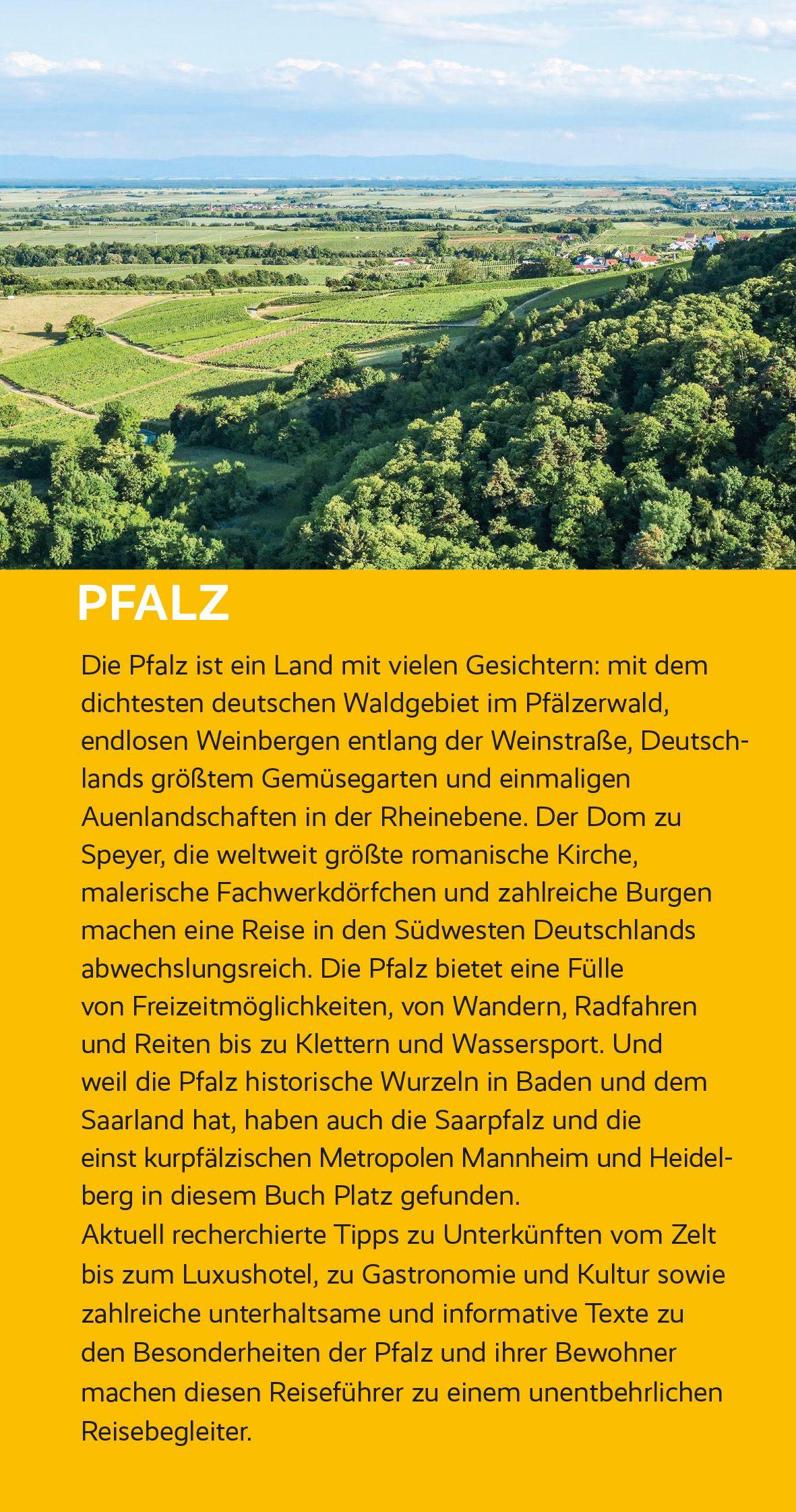 Beispielinhalt (Bild) TRESCHER Reiseführer Pfalz