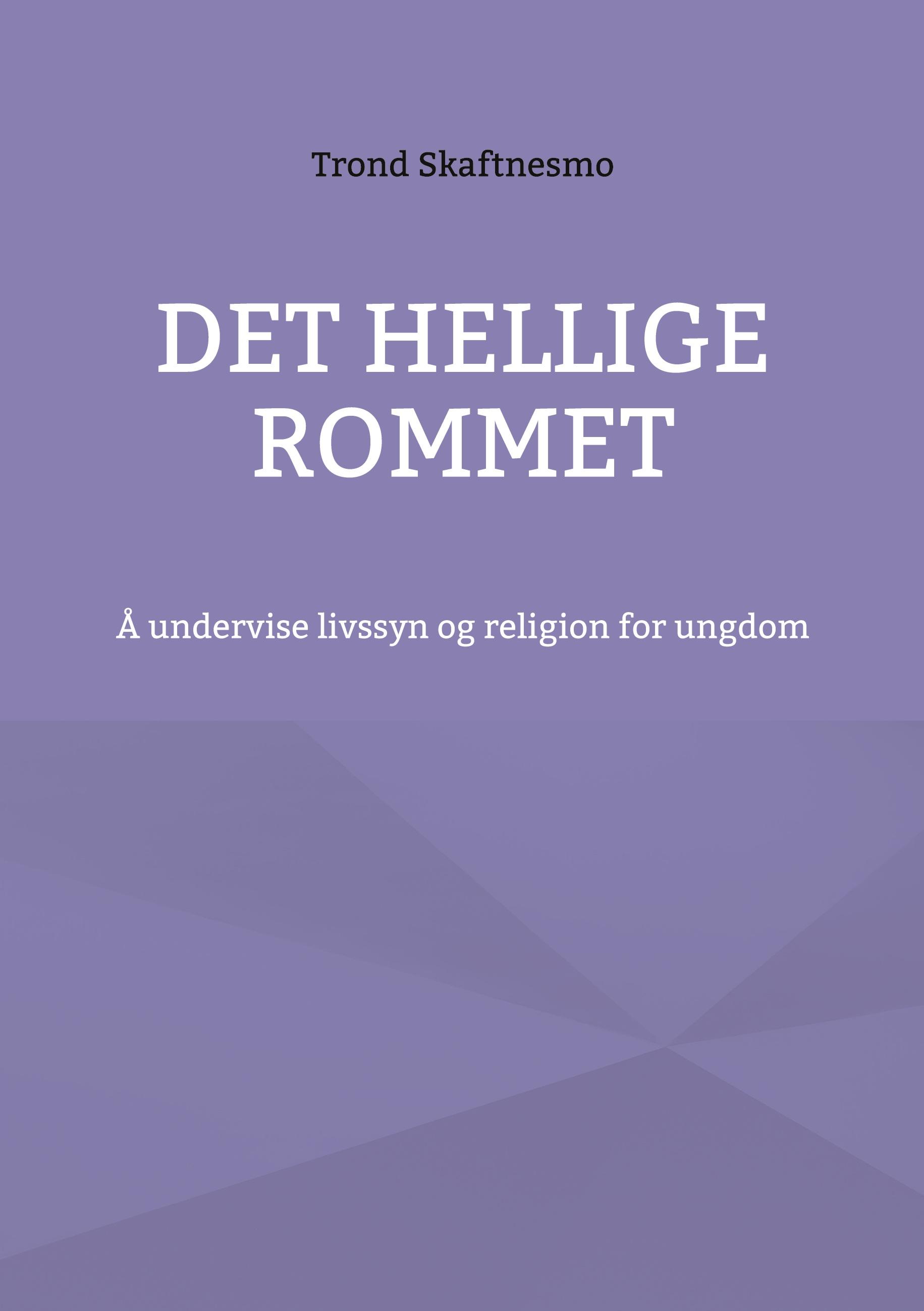 Vorderes Coverbild Det hellige rommet