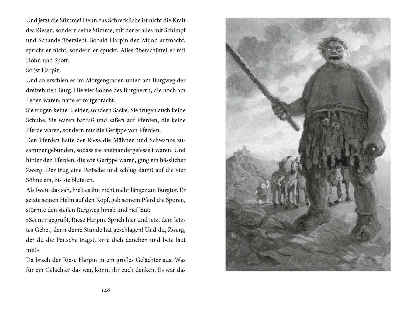 Beispielinhalt (Bild) Iwein Löwenritter