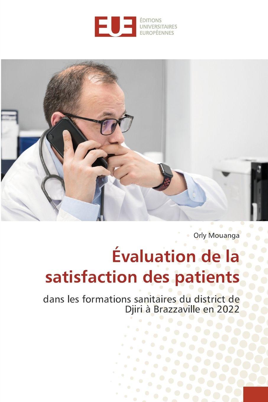 Vorderes Coverbild Évaluation de la satisfaction des patients