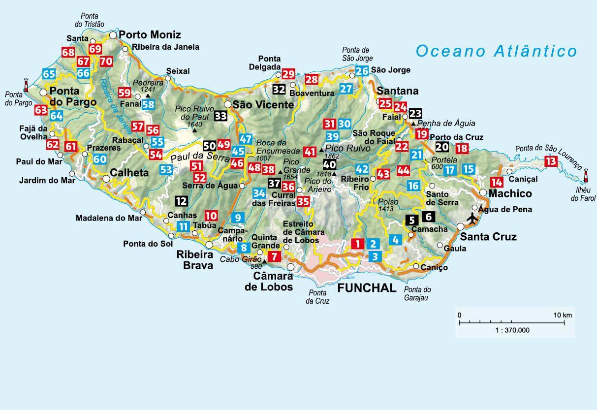 Beispielinhalt (Bild) Madeira, Rother Wanderführer