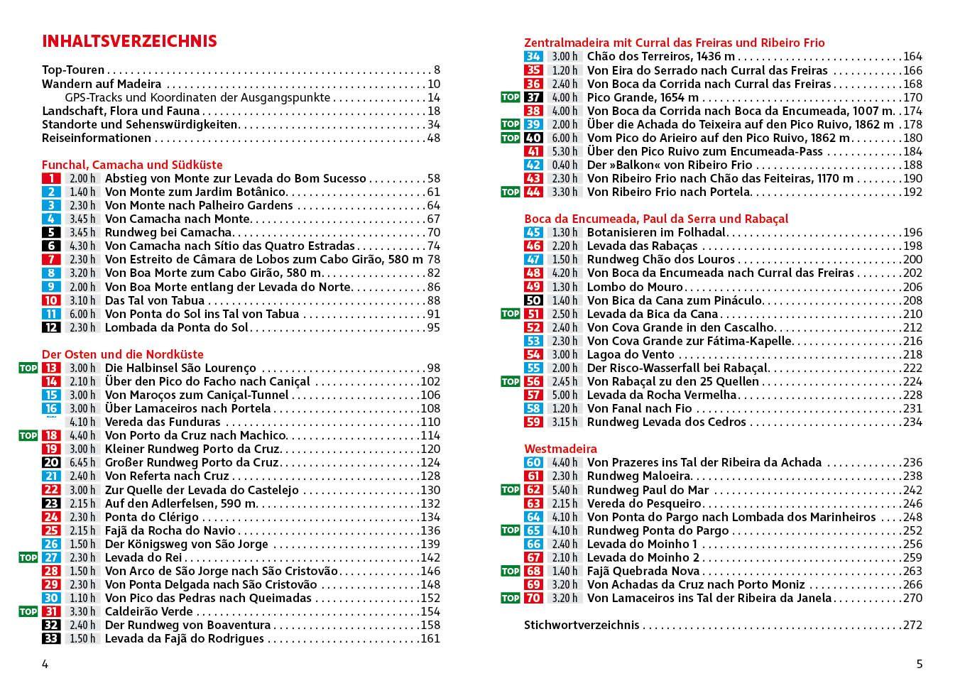 Beispielinhalt (Bild) Madeira, Rother Wanderführer