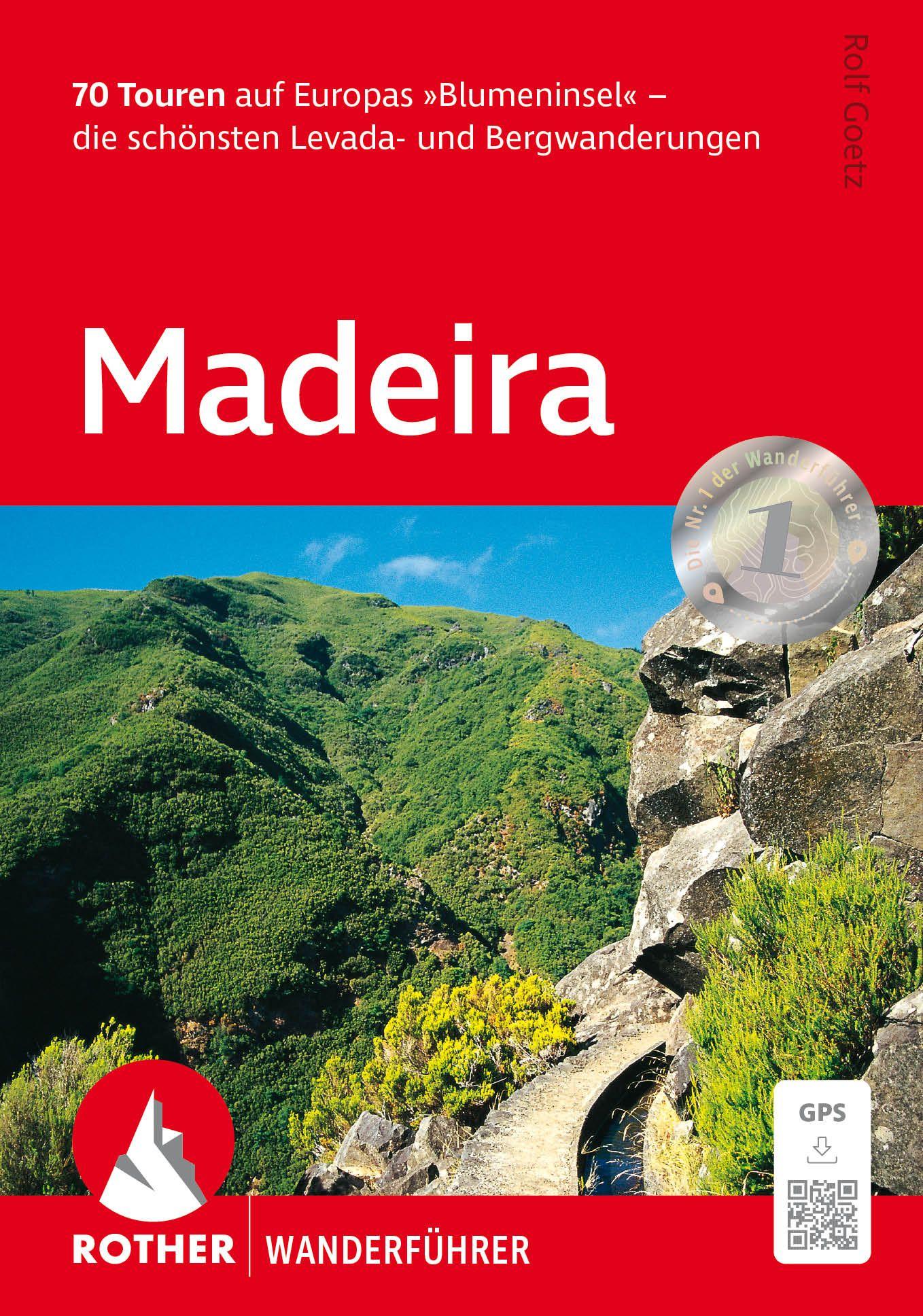 Vorderes Coverbild Madeira, Rother Wanderführer