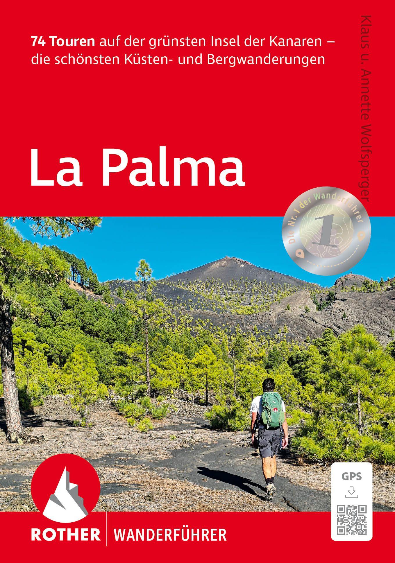 Vorderes Coverbild La Palma, Rother Wanderführer