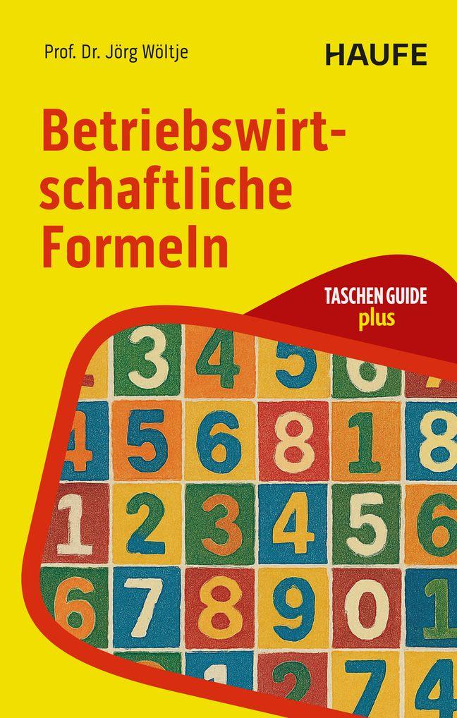 Vorderes Coverbild Betriebswirtschaftliche Formeln