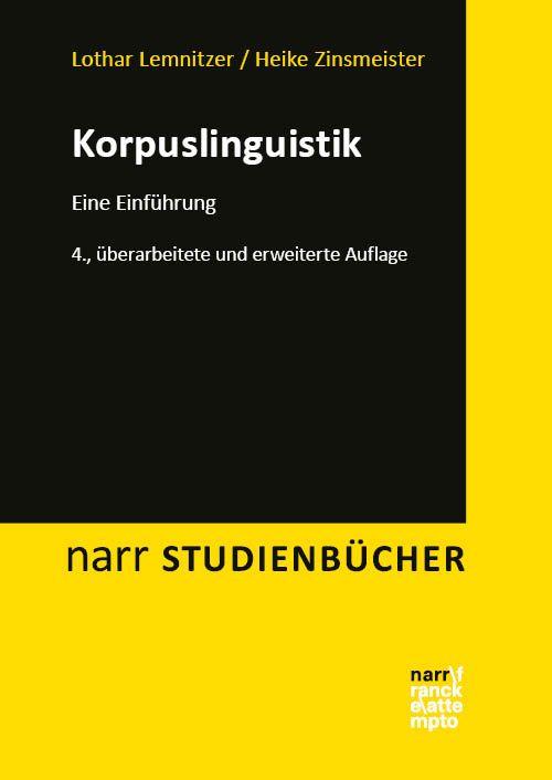 Vorderes Coverbild Korpuslinguistik