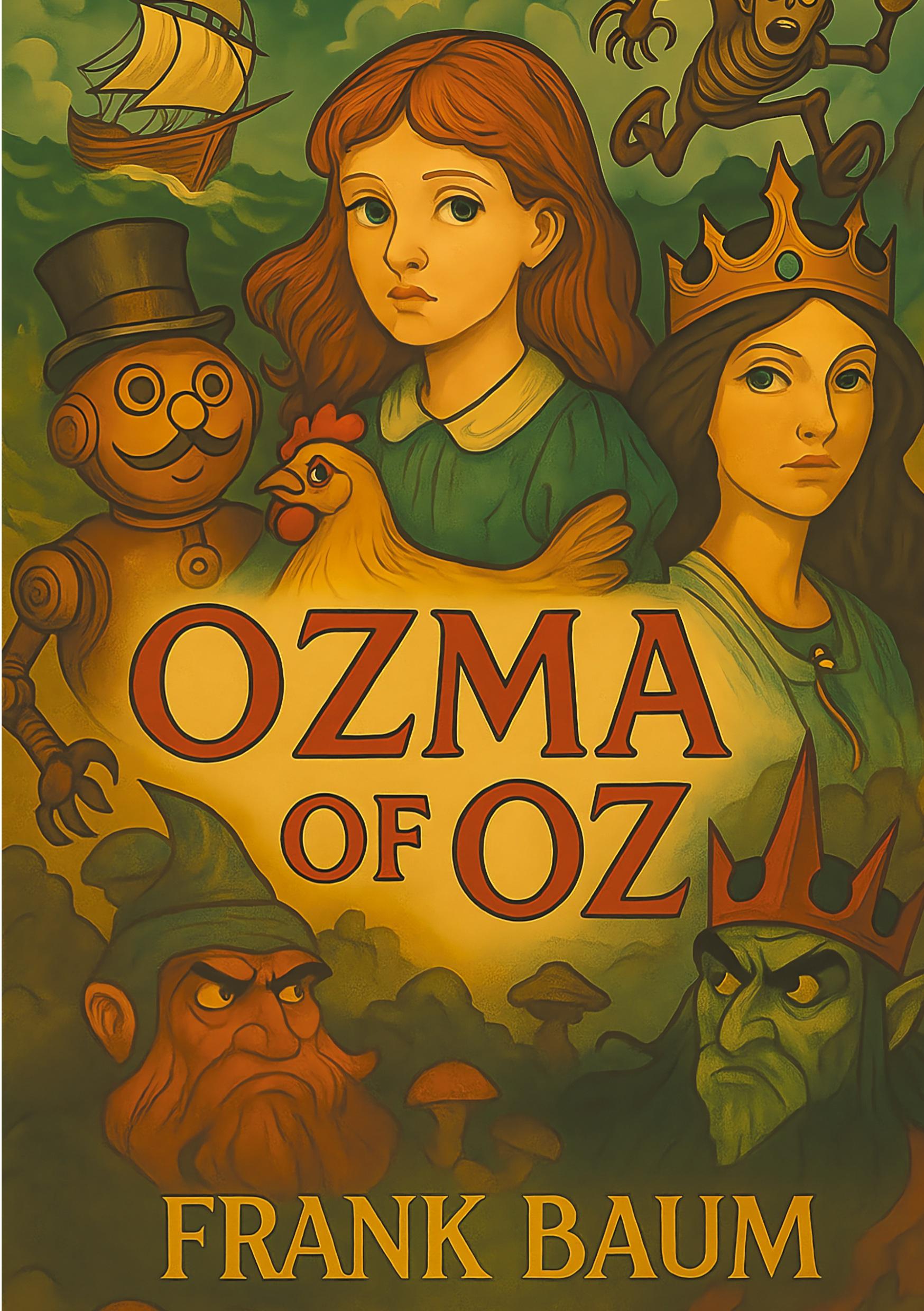 Vorderes Coverbild Ozma of Oz