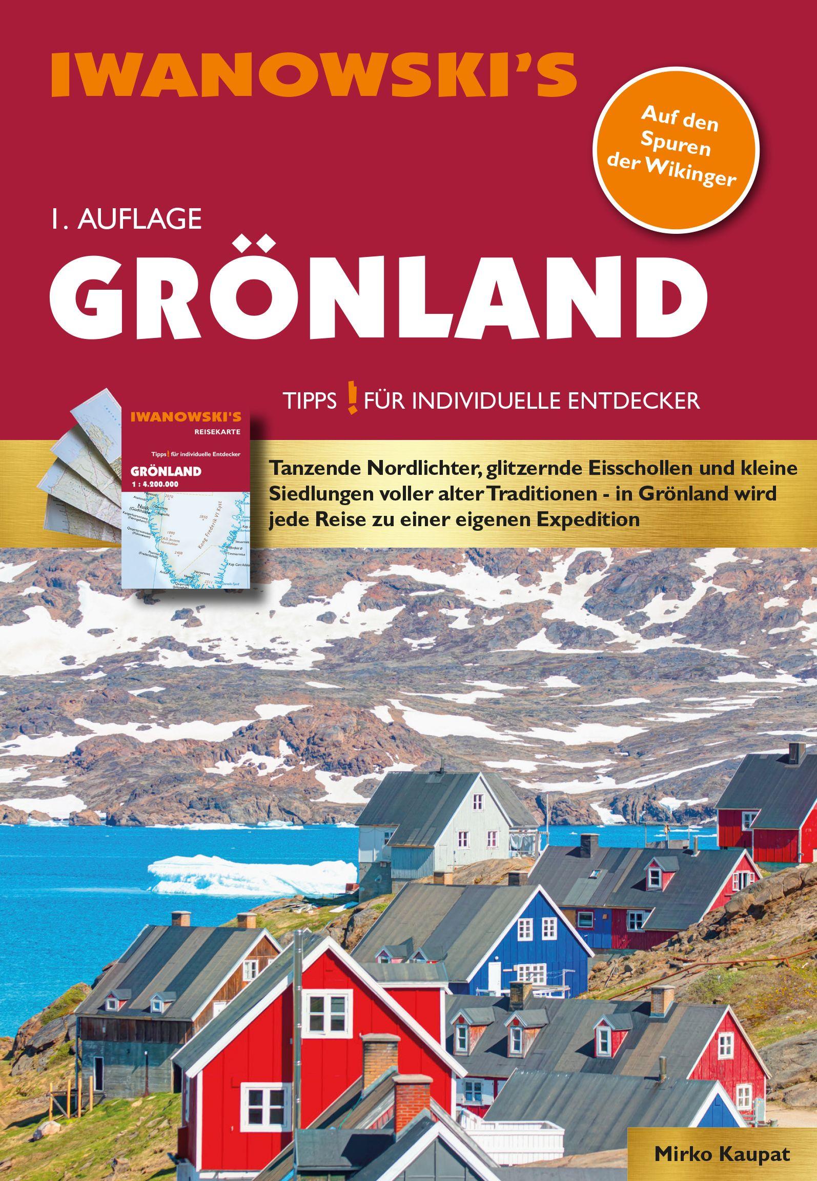 Vorderes Coverbild Grönland - Reiseführer von Iwanowski
