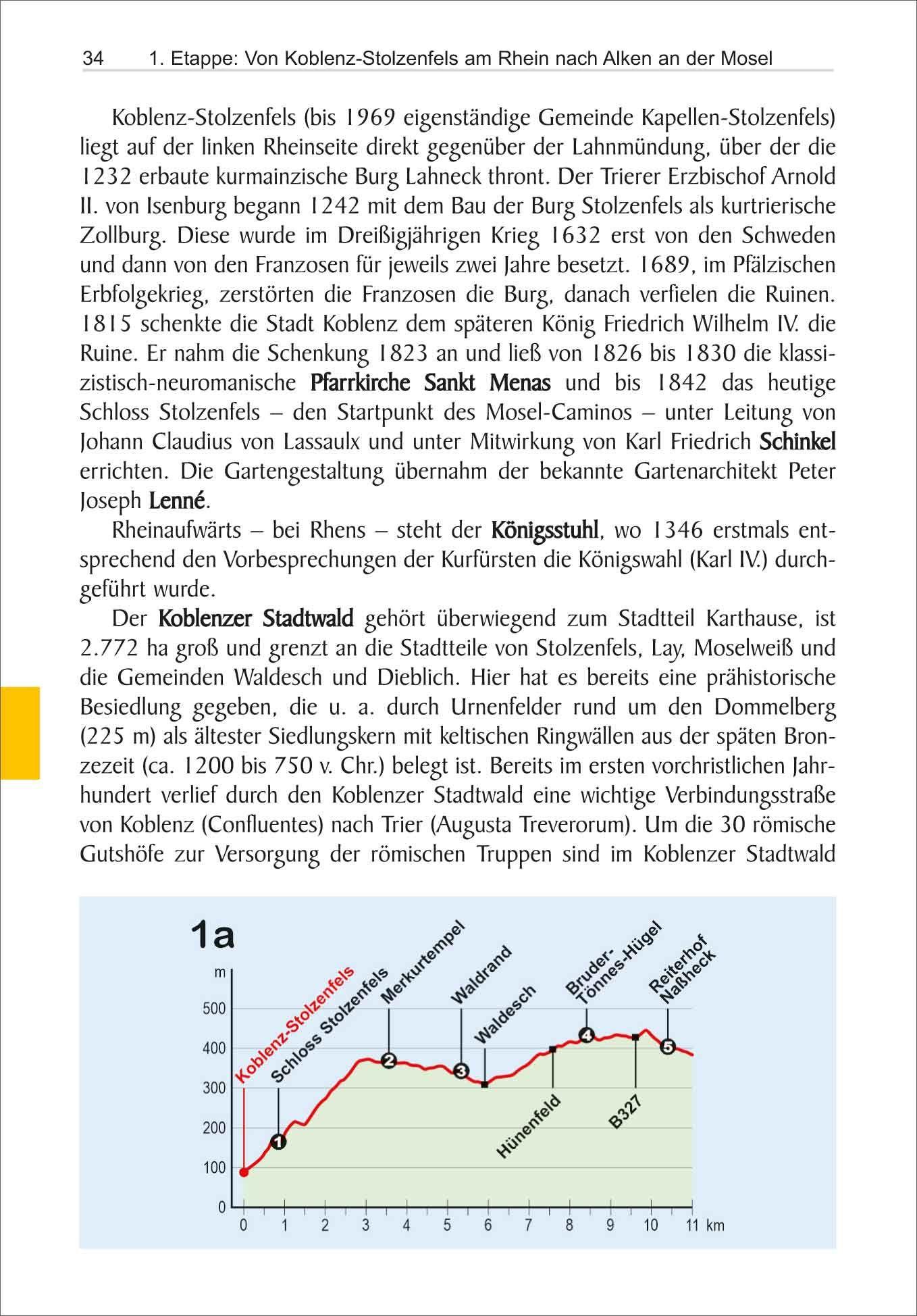 Beispielinhalt (Bild) Mosel-Camino von Koblenz nach Trier