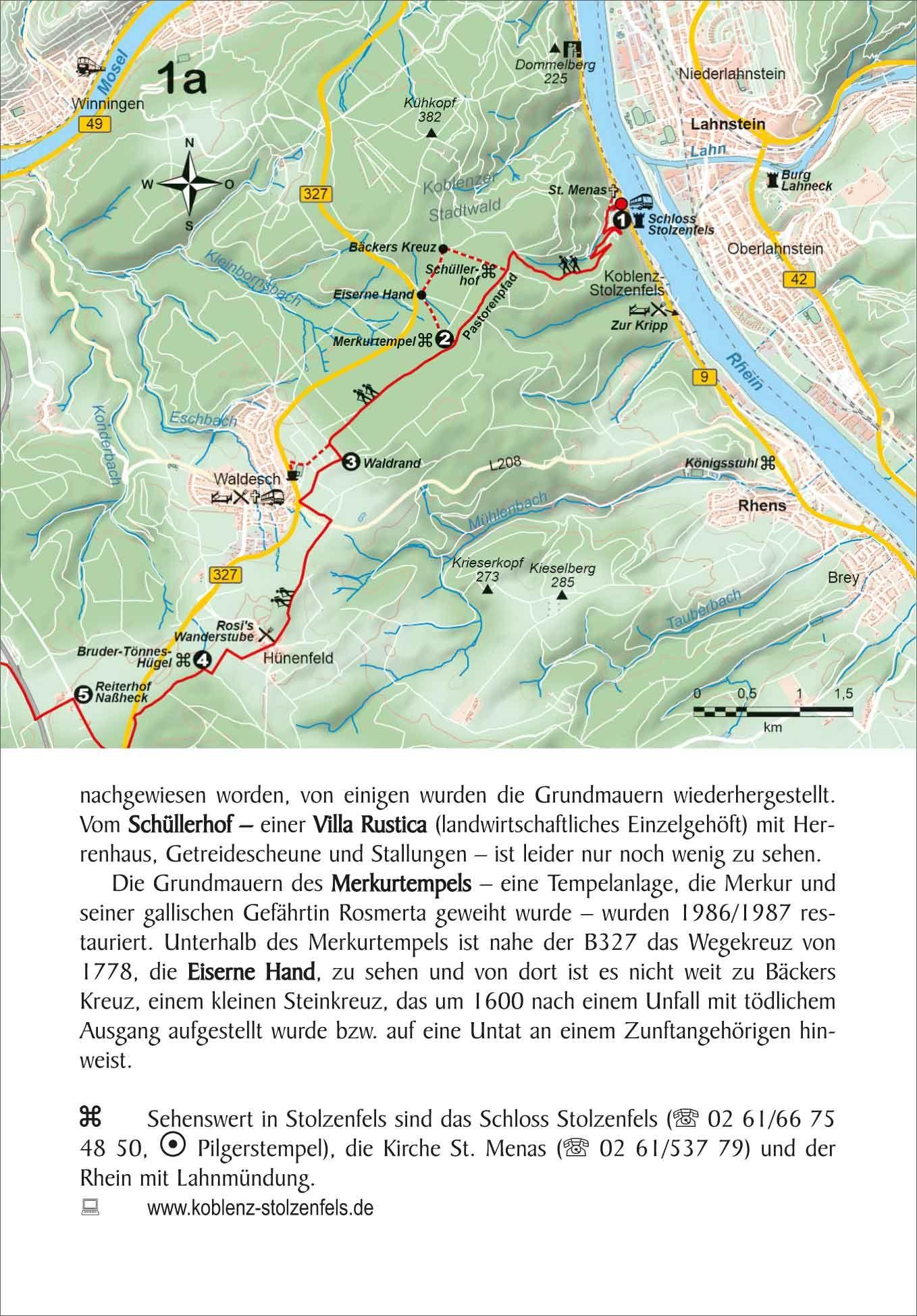 Beispielinhalt (Bild) Mosel-Camino von Koblenz nach Trier