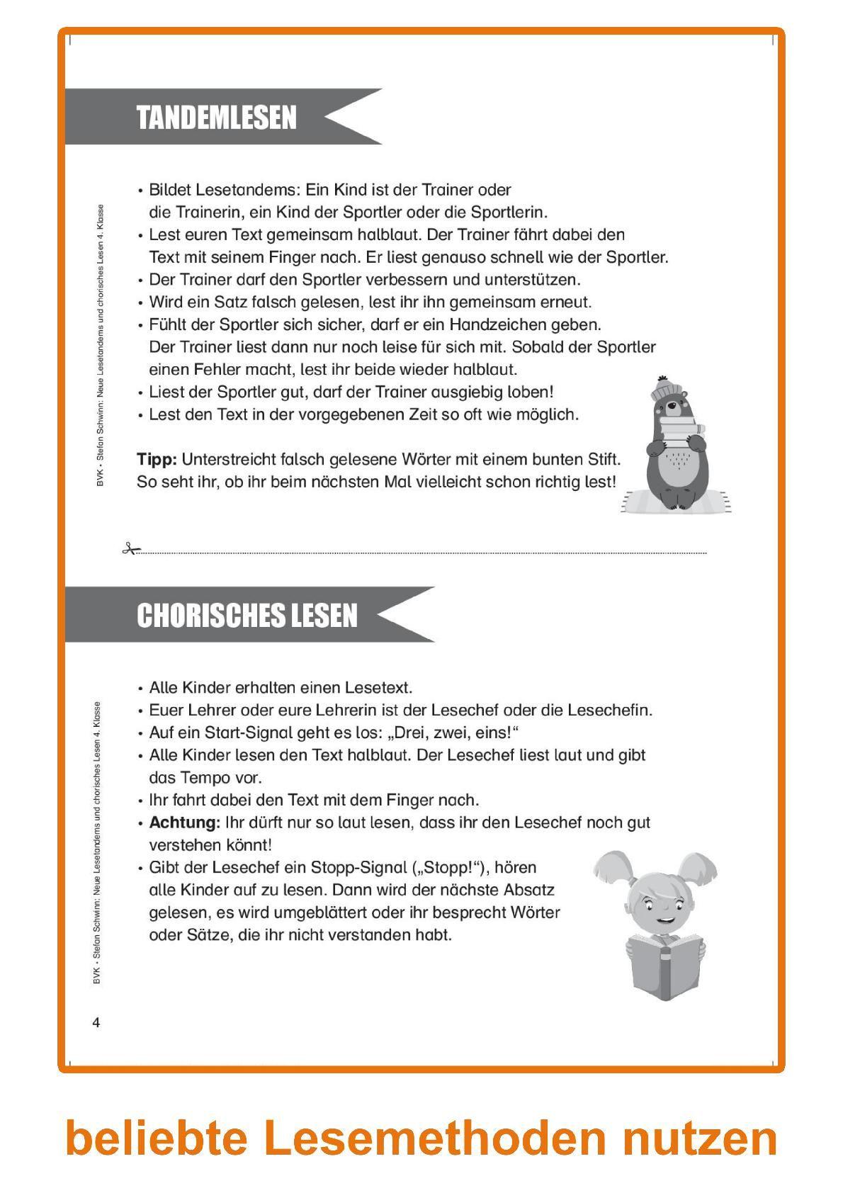 Beispielinhalt (Bild) Lesetandems Demokratie: Meinungsbildung und Fake News