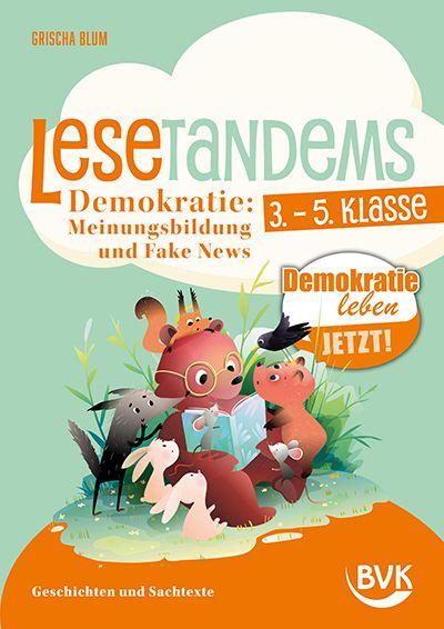 Vorderes Coverbild Lesetandems Demokratie: Meinungsbildung und Fake News