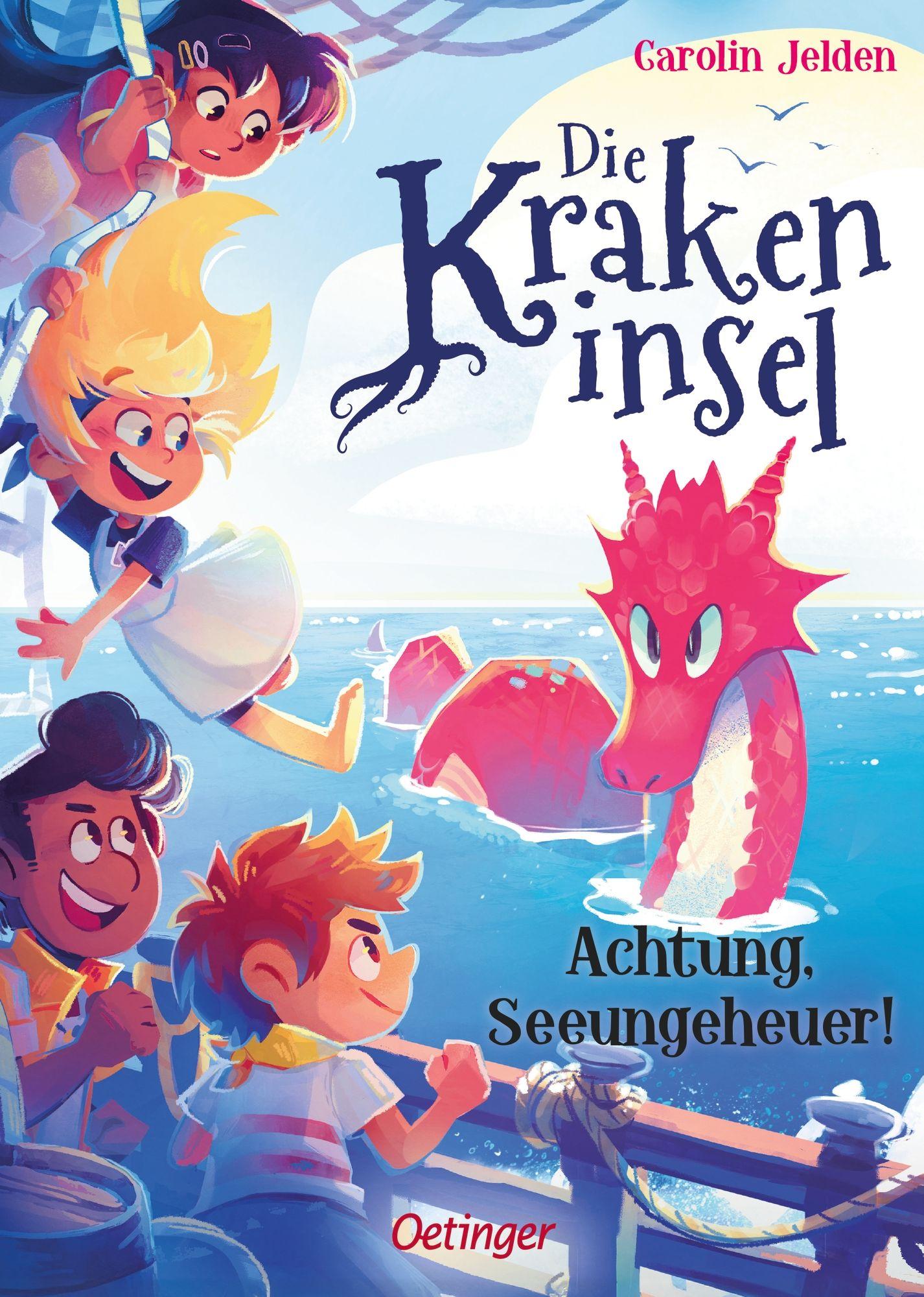 Vorderes Coverbild Die Krakeninsel 2. Achtung, Seeungeheuer!