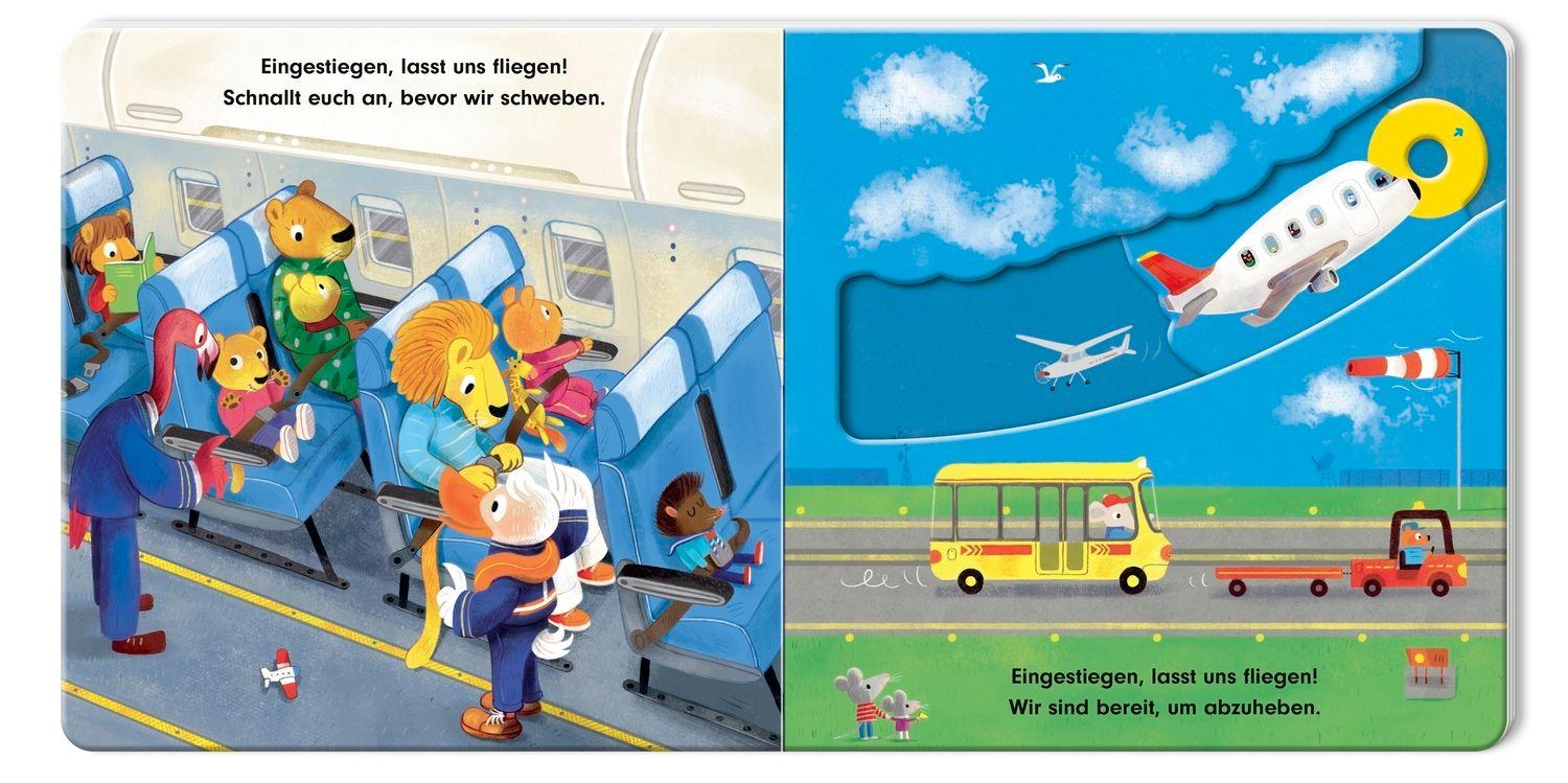 Beispielinhalt (Bild) Komm, wir fliegen Flugzeug