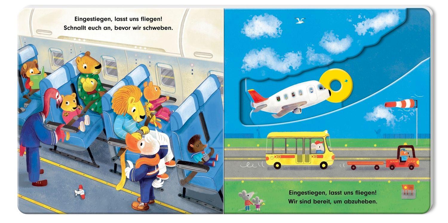 Beispielinhalt (Bild) Komm, wir fliegen Flugzeug