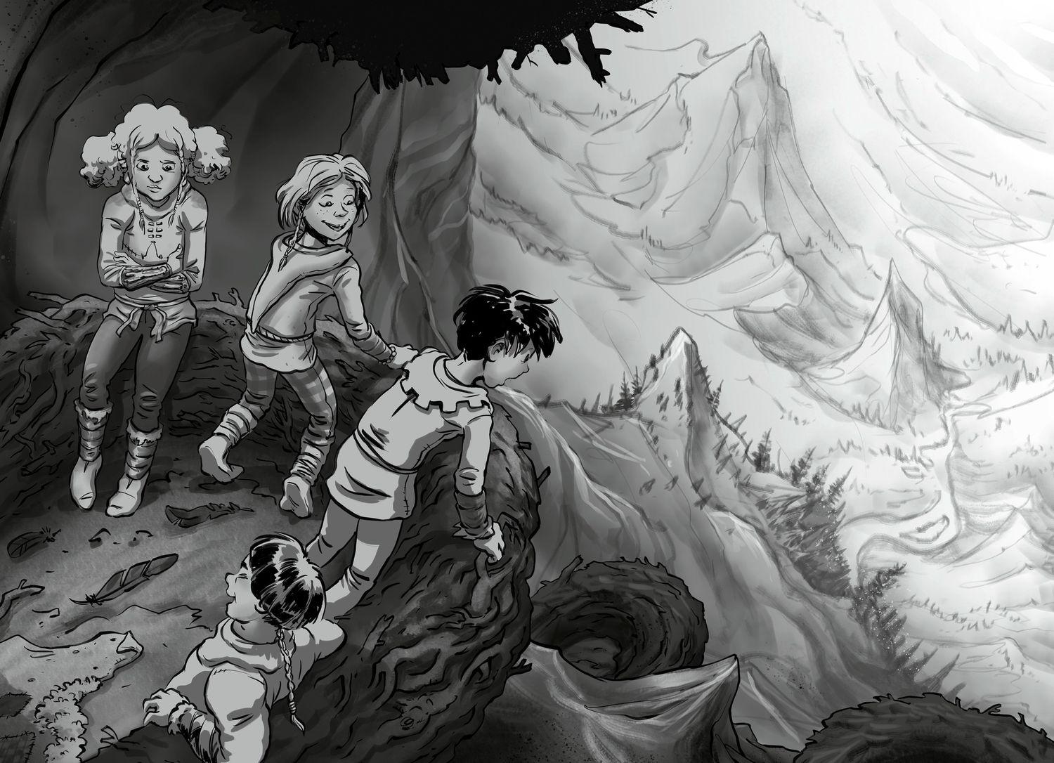 Beispielinhalt (Bild) Eagle Rider 1. Deine Kraft findet dich