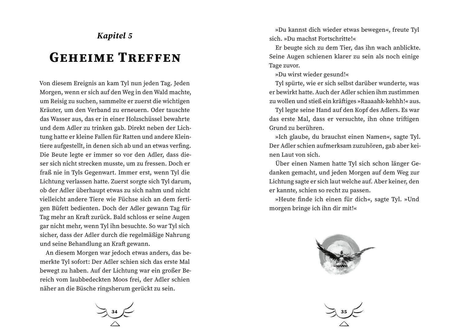 Beispielinhalt (Bild) Eagle Rider 1. Deine Kraft findet dich