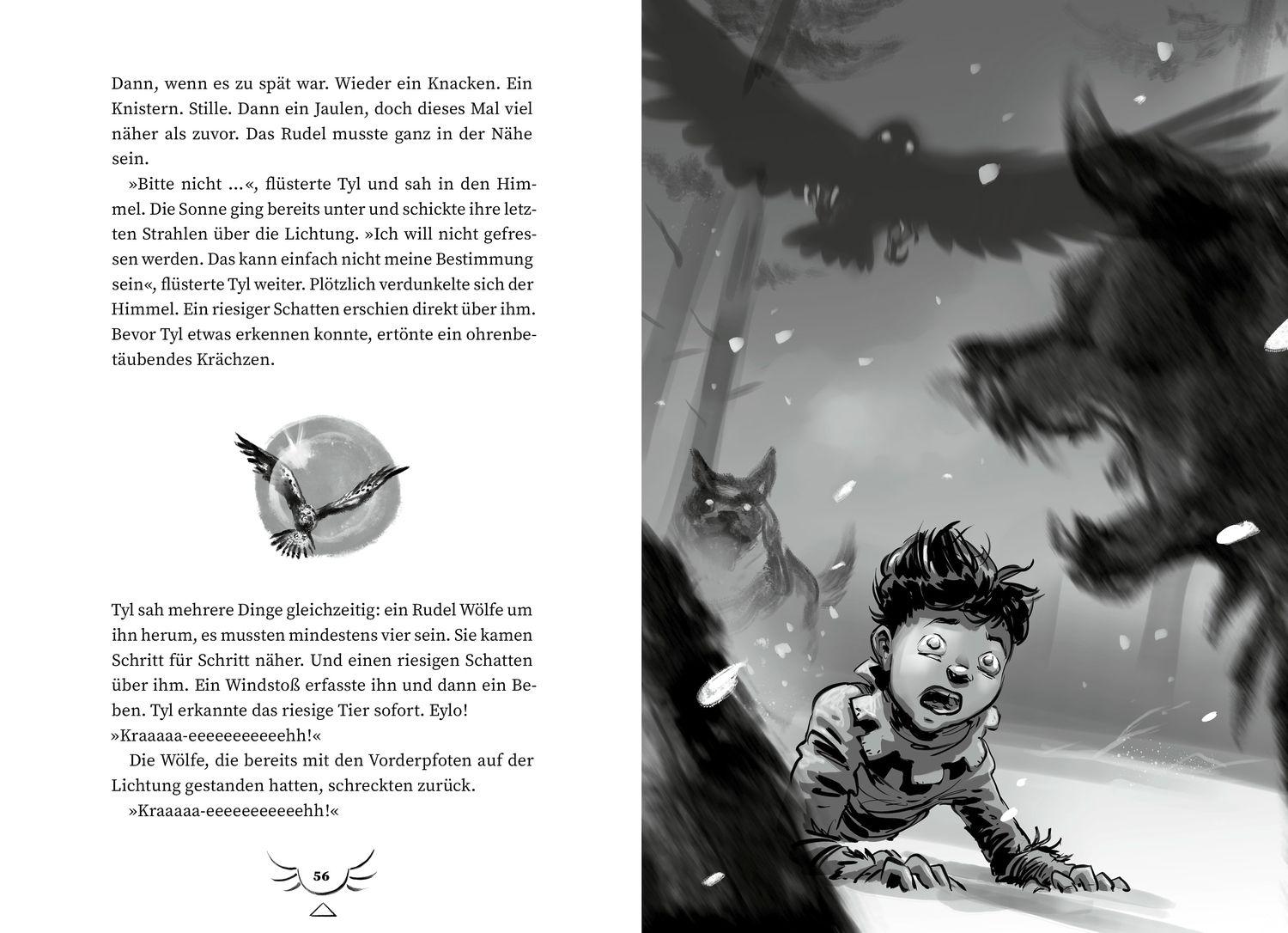 Beispielinhalt (Bild) Eagle Rider 1. Deine Kraft findet dich