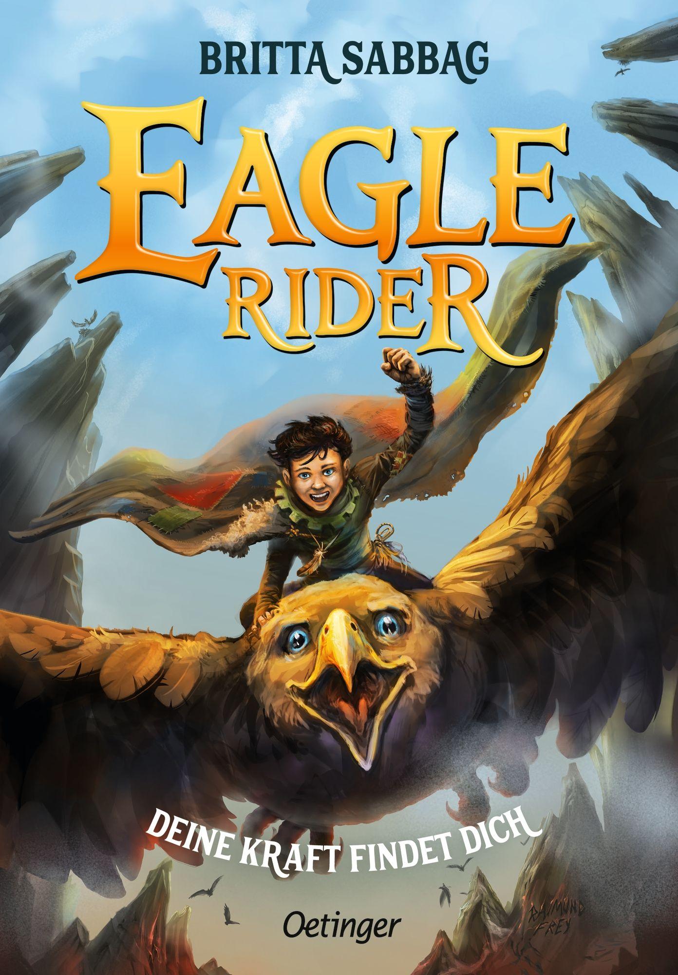 Vorderes Coverbild Eagle Rider 1. Deine Kraft findet dich
