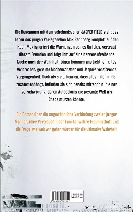 Rückseitencover Jasper Field