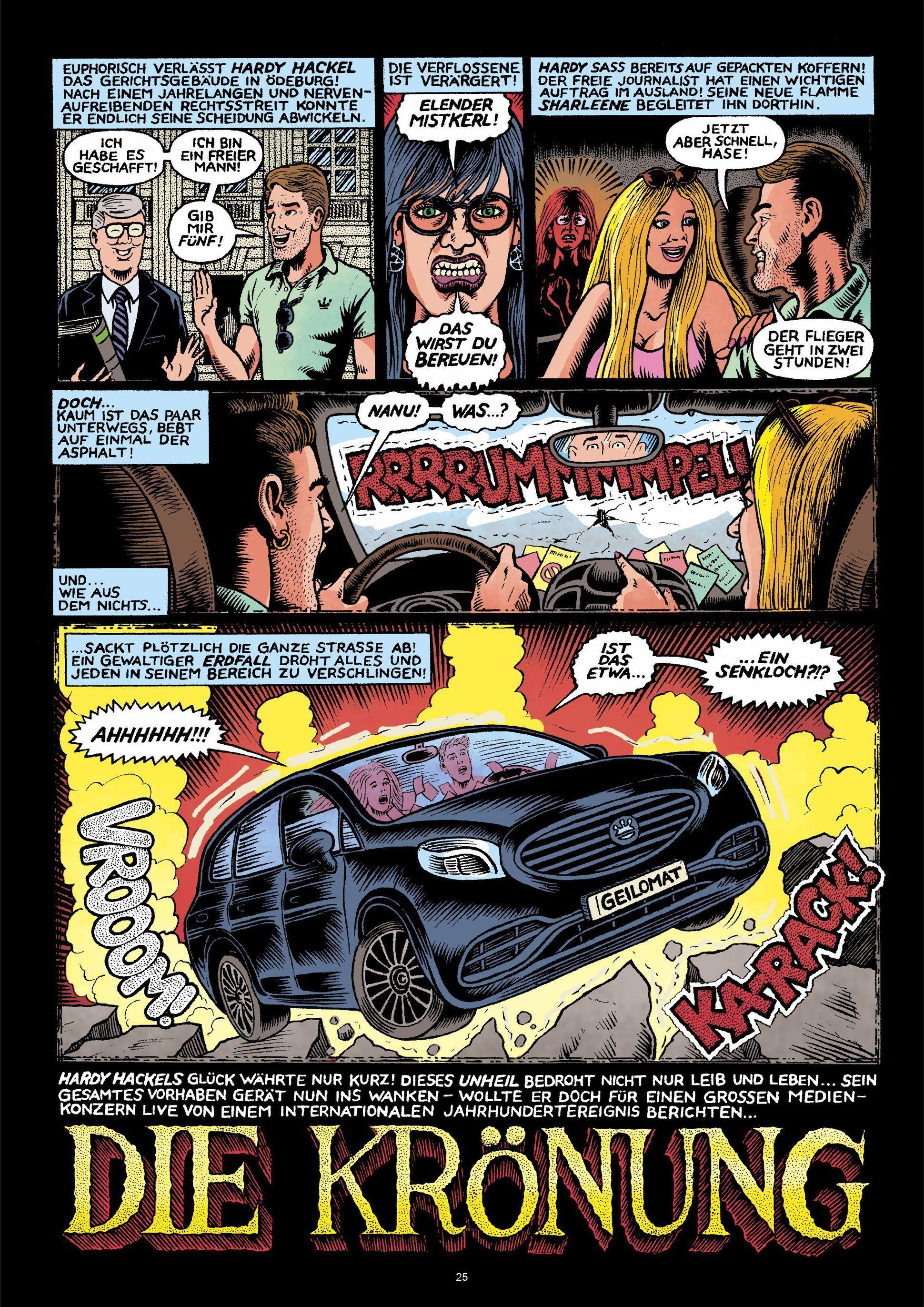 Beispielinhalt (Bild) Weissblech Comics Magazin 3