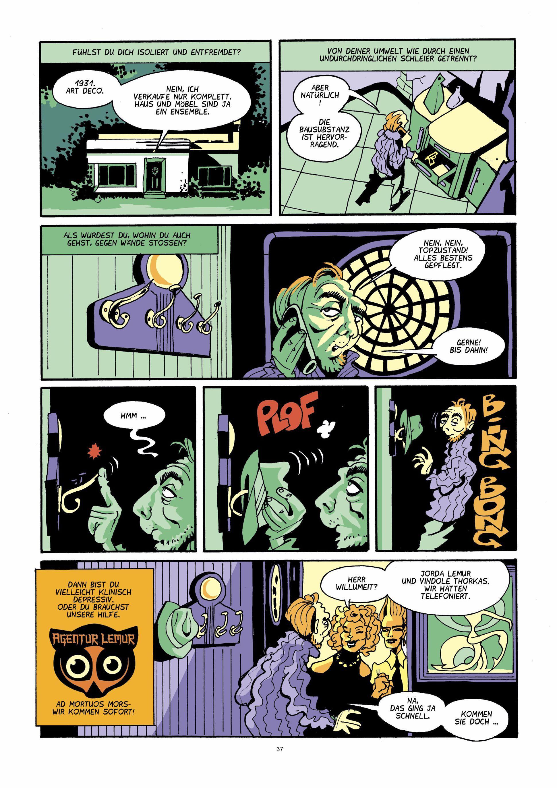 Beispielinhalt (Bild) Weissblech Comics Magazin 3