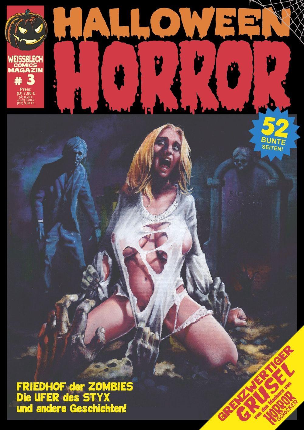 Vorderes Coverbild Weissblech Comics Magazin 3
