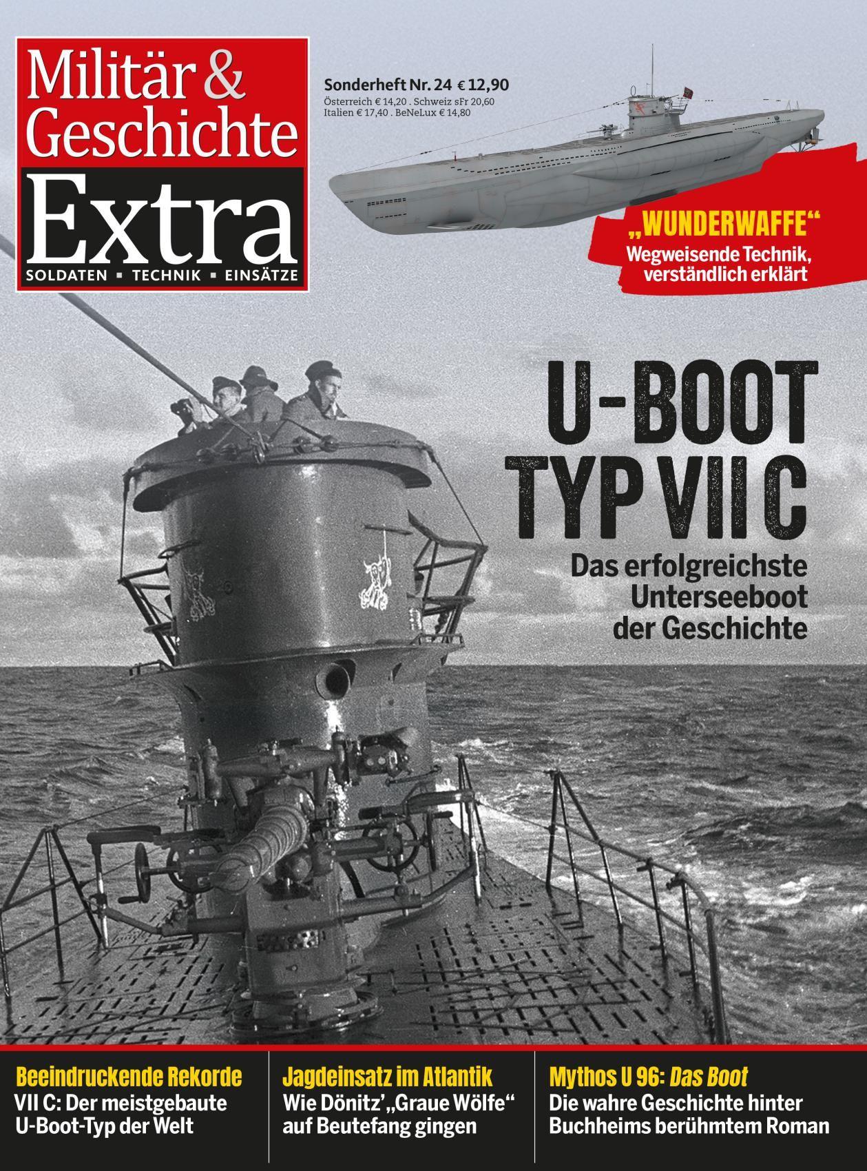 Vorderes Coverbild U-Boot Typ VII C