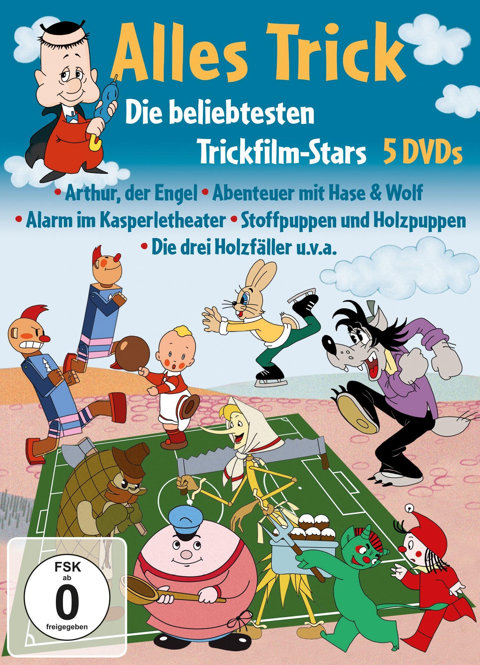 Vorderes Coverbild Alles Trick-Die beliebtesten Trickfilm-Stars