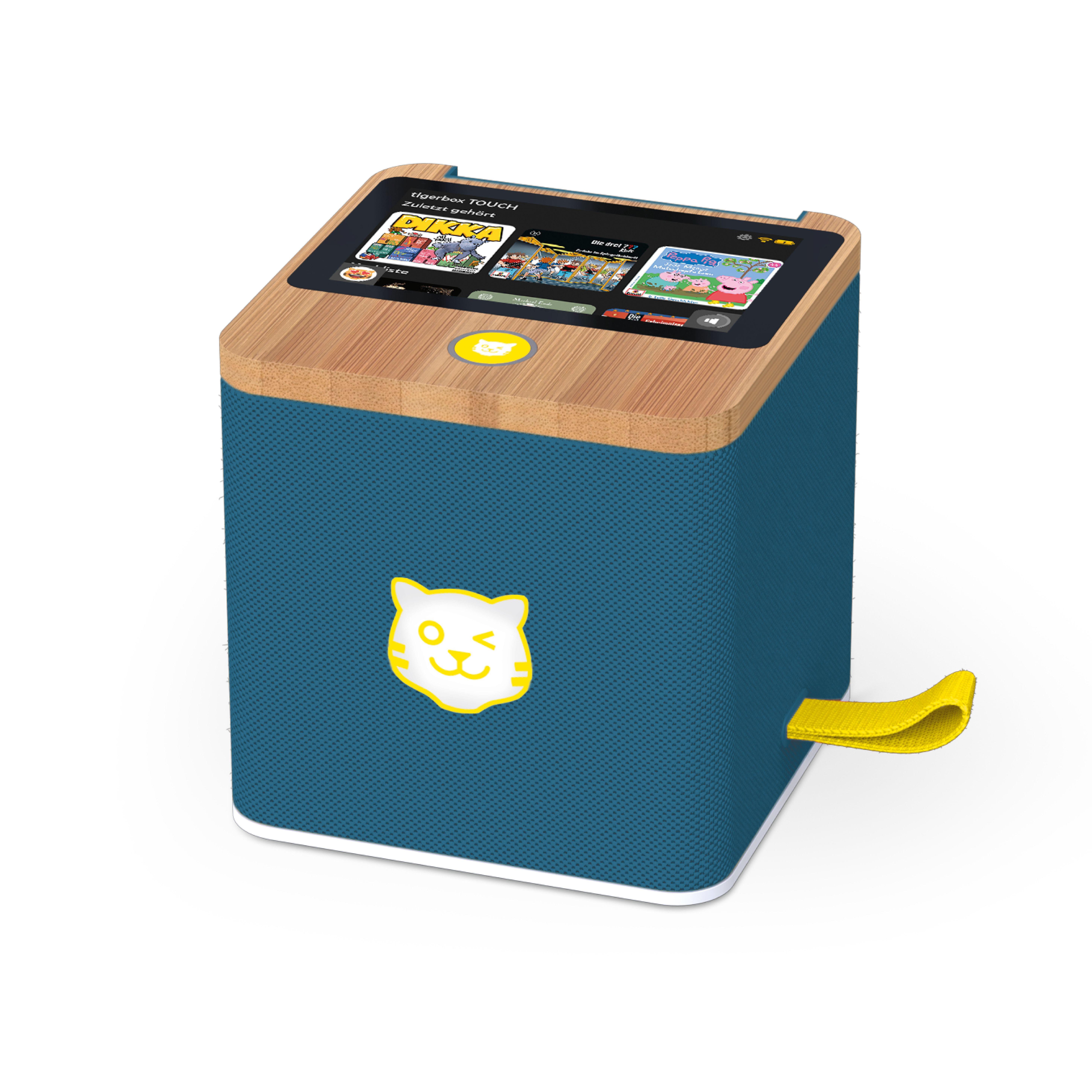 Vorderes Coverbild tigerbox TOUCH PLUS ( Royal Sun / dunkelblau )  - ltd. Edition