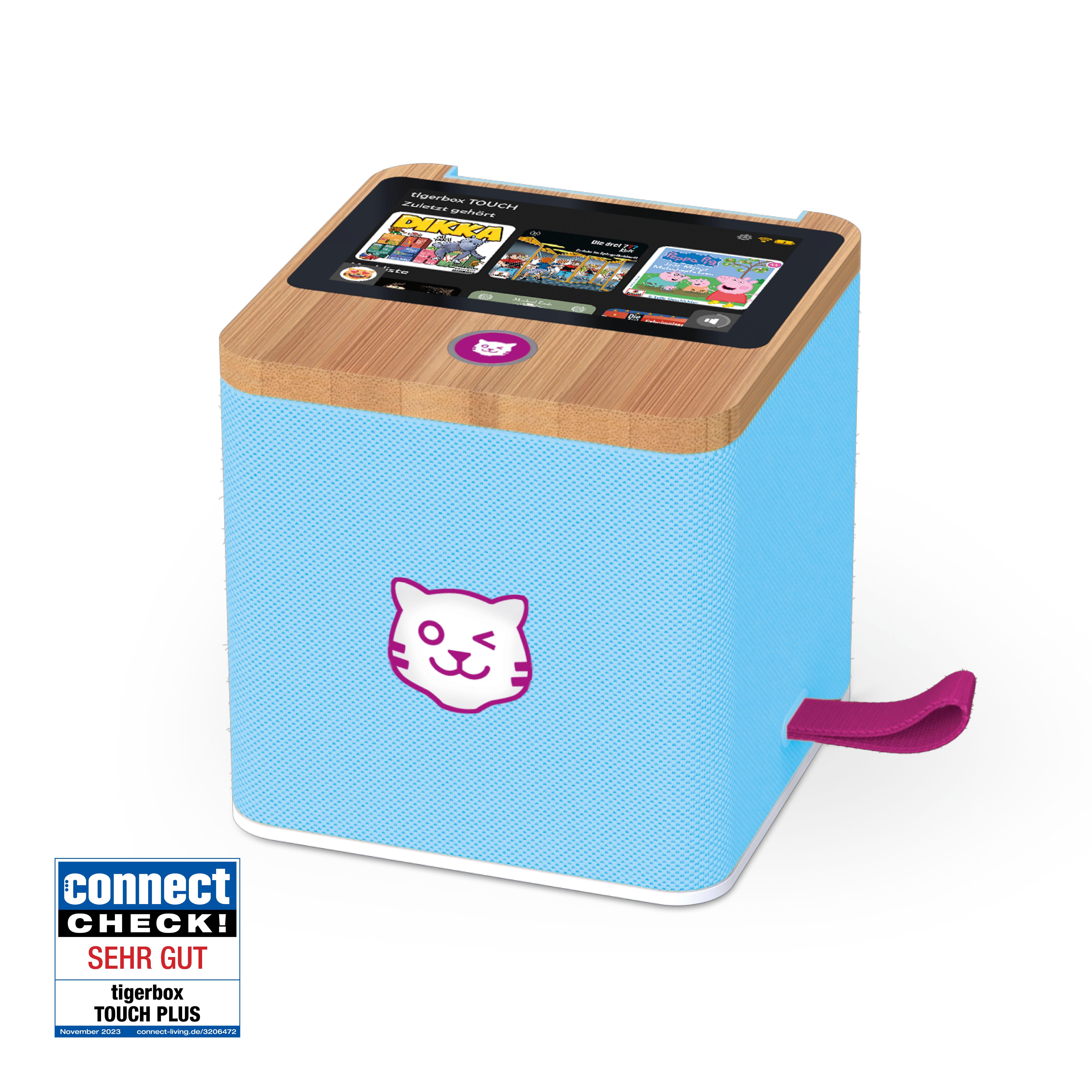 Beispielinhalt (Bild) tigerbox TOUCH PLUS ( Miami Sky / hellblau ) - ltd Edition