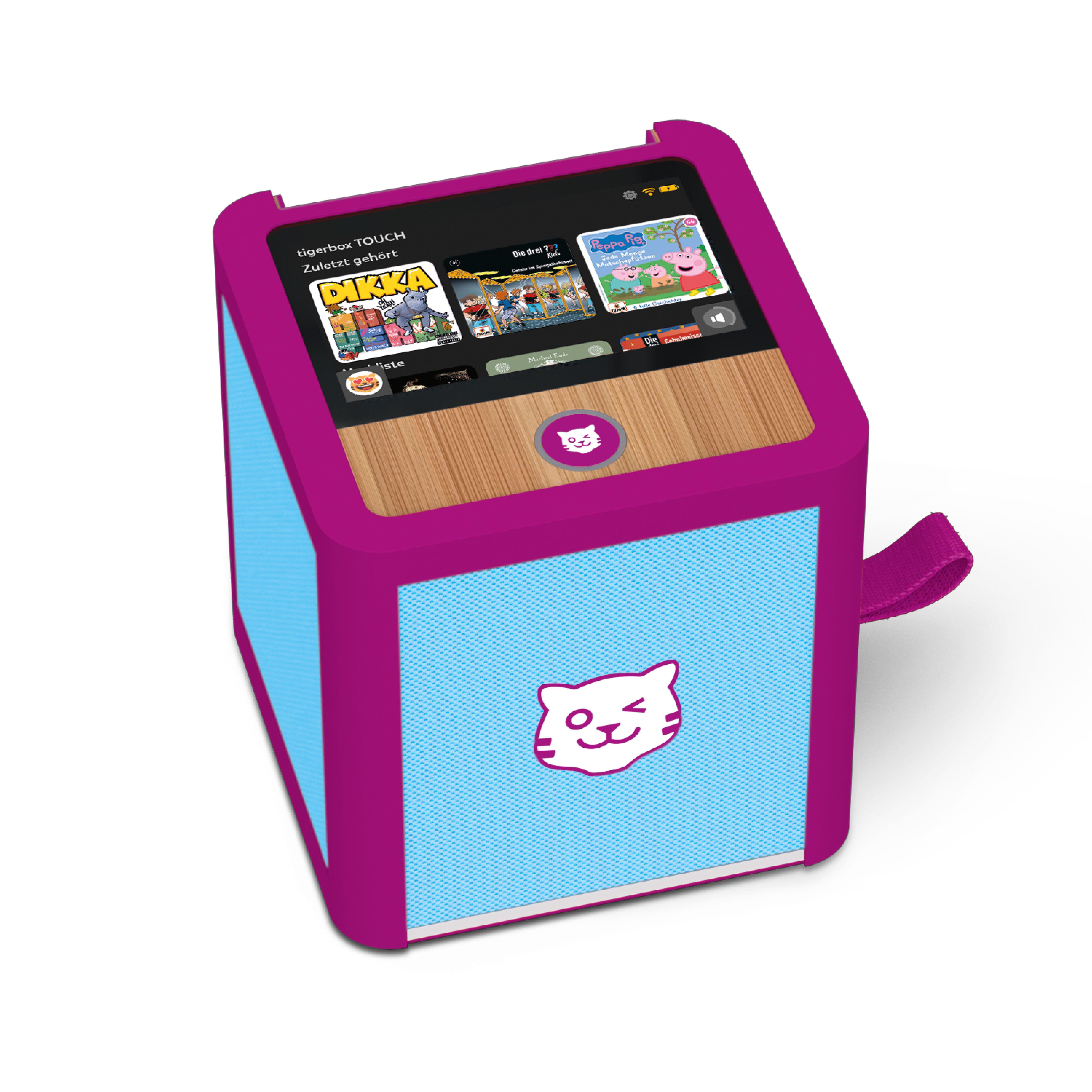 Beispielinhalt (Bild) tigerbox TOUCH PLUS ( Miami Sky / hellblau ) - ltd Edition