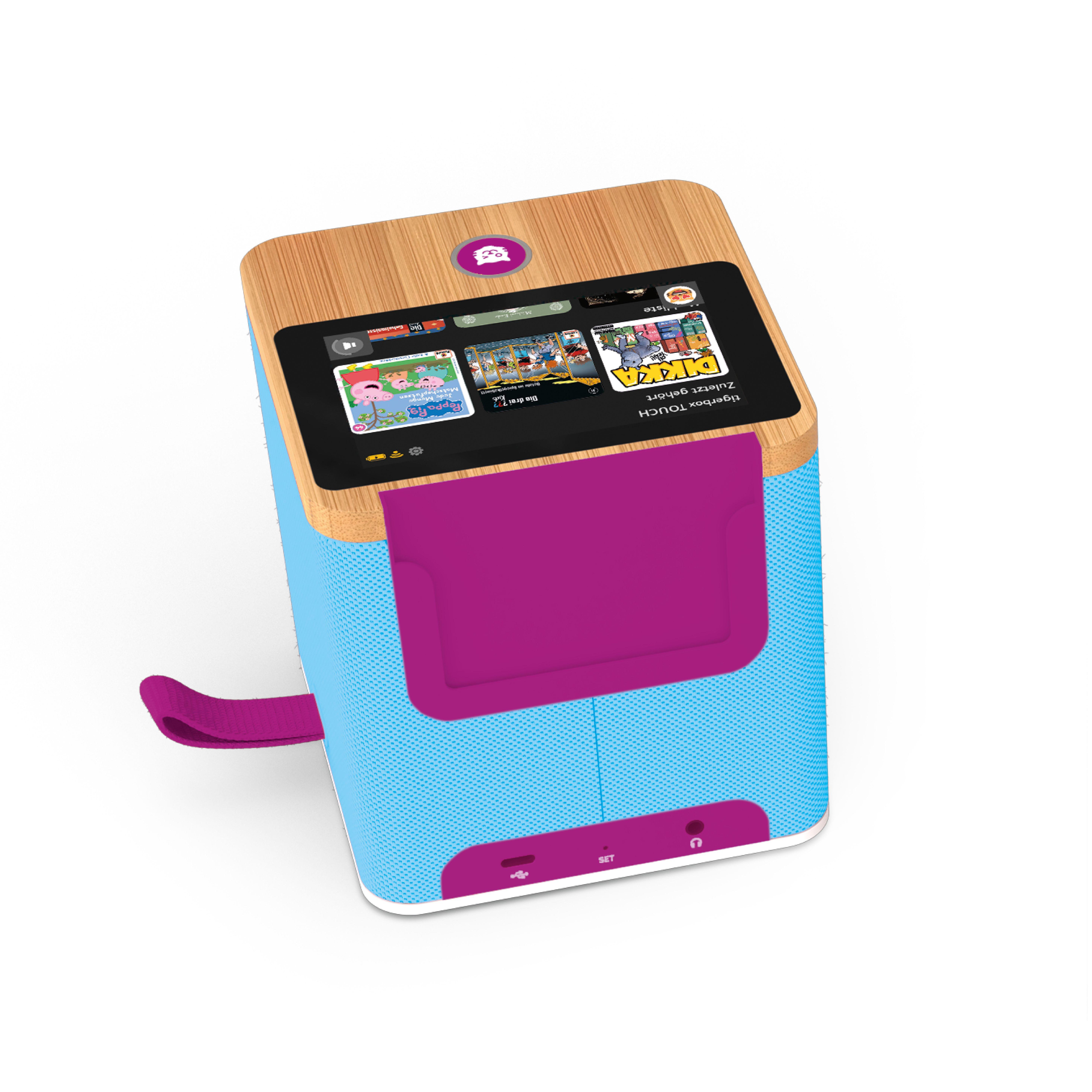 Beispielinhalt (Bild) tigerbox TOUCH PLUS ( Miami Sky / hellblau ) - ltd Edition