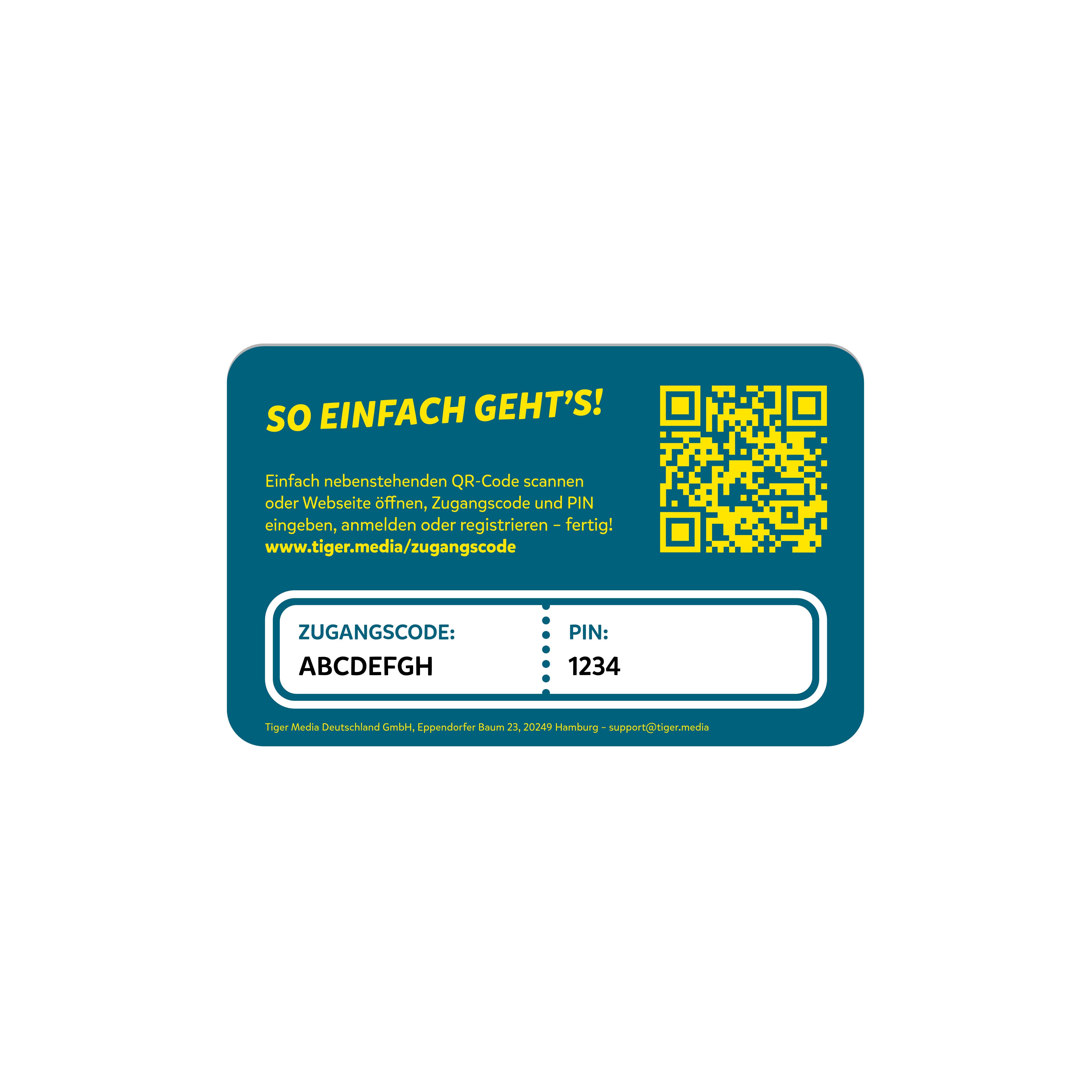 Beispielinhalt (Bild) tigertones DUO ticket - 6 Monate