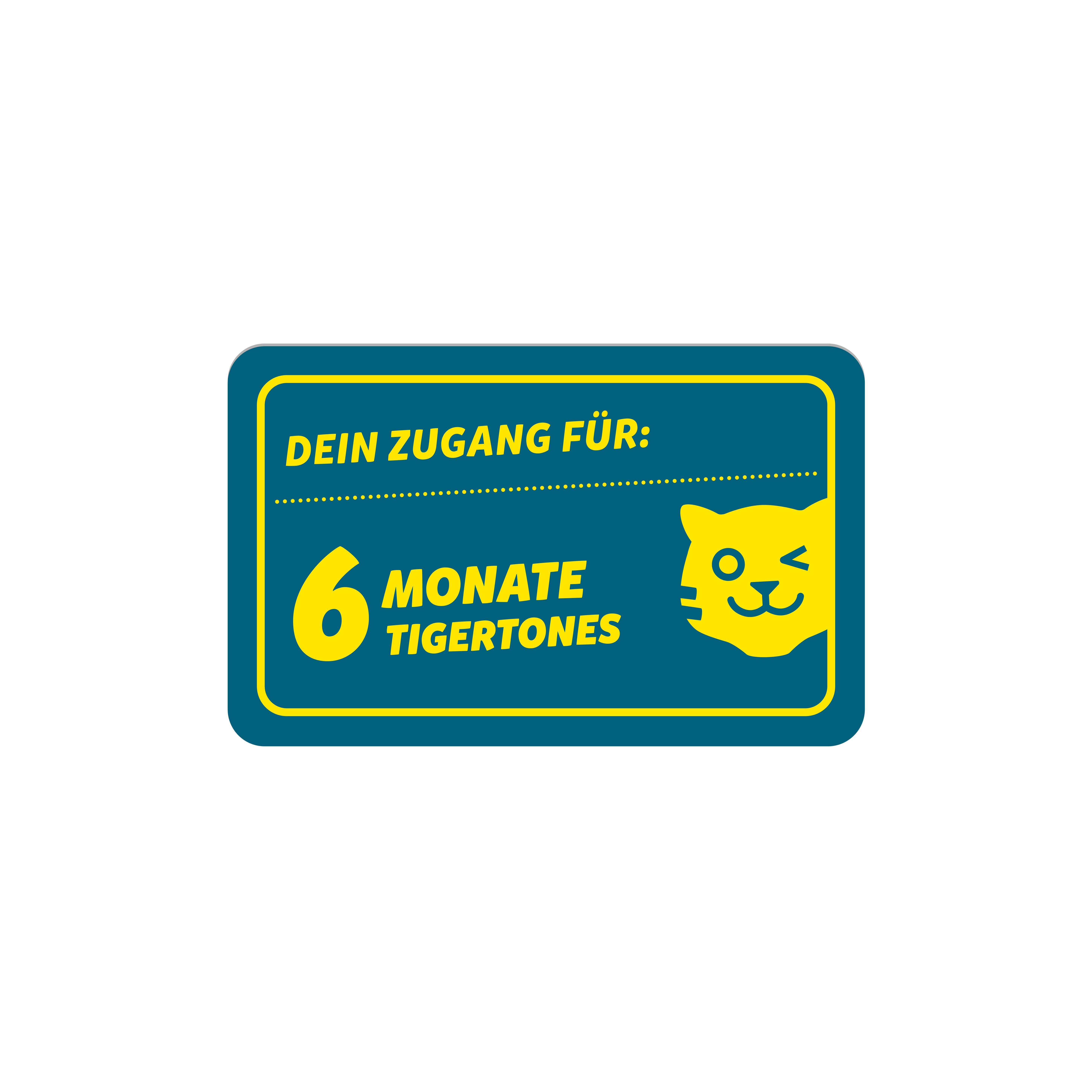 Beispielinhalt (Bild) tigertones DUO ticket - 6 Monate