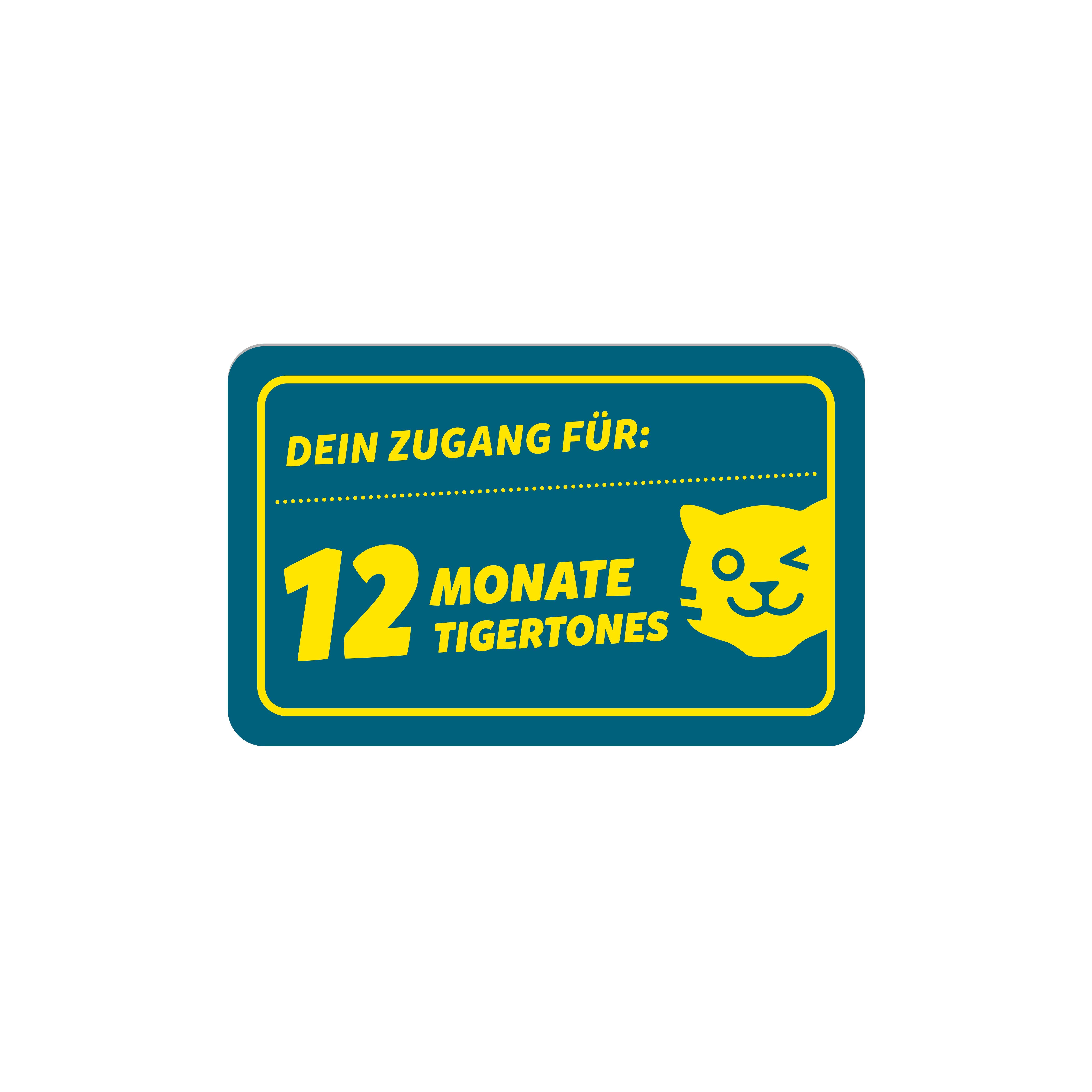 Beispielinhalt (Bild) tigertones DUO ticket - 12 Monate