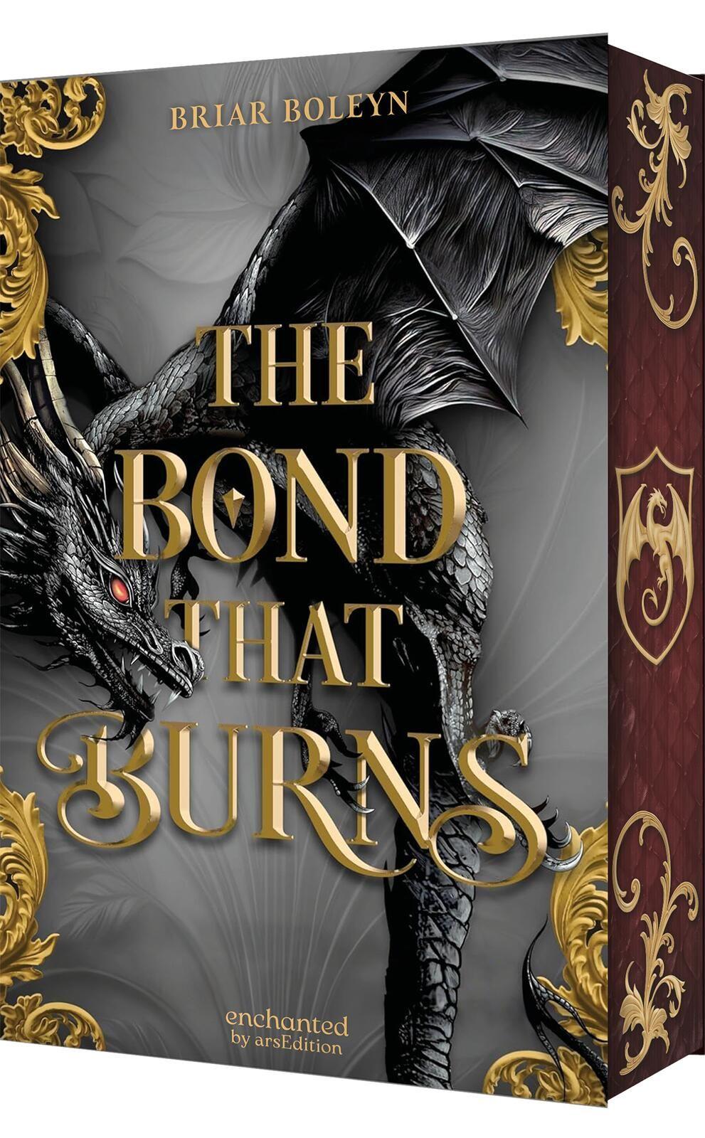Vorderes Coverbild The Bond that Burns (Bloodwing Academy 2)