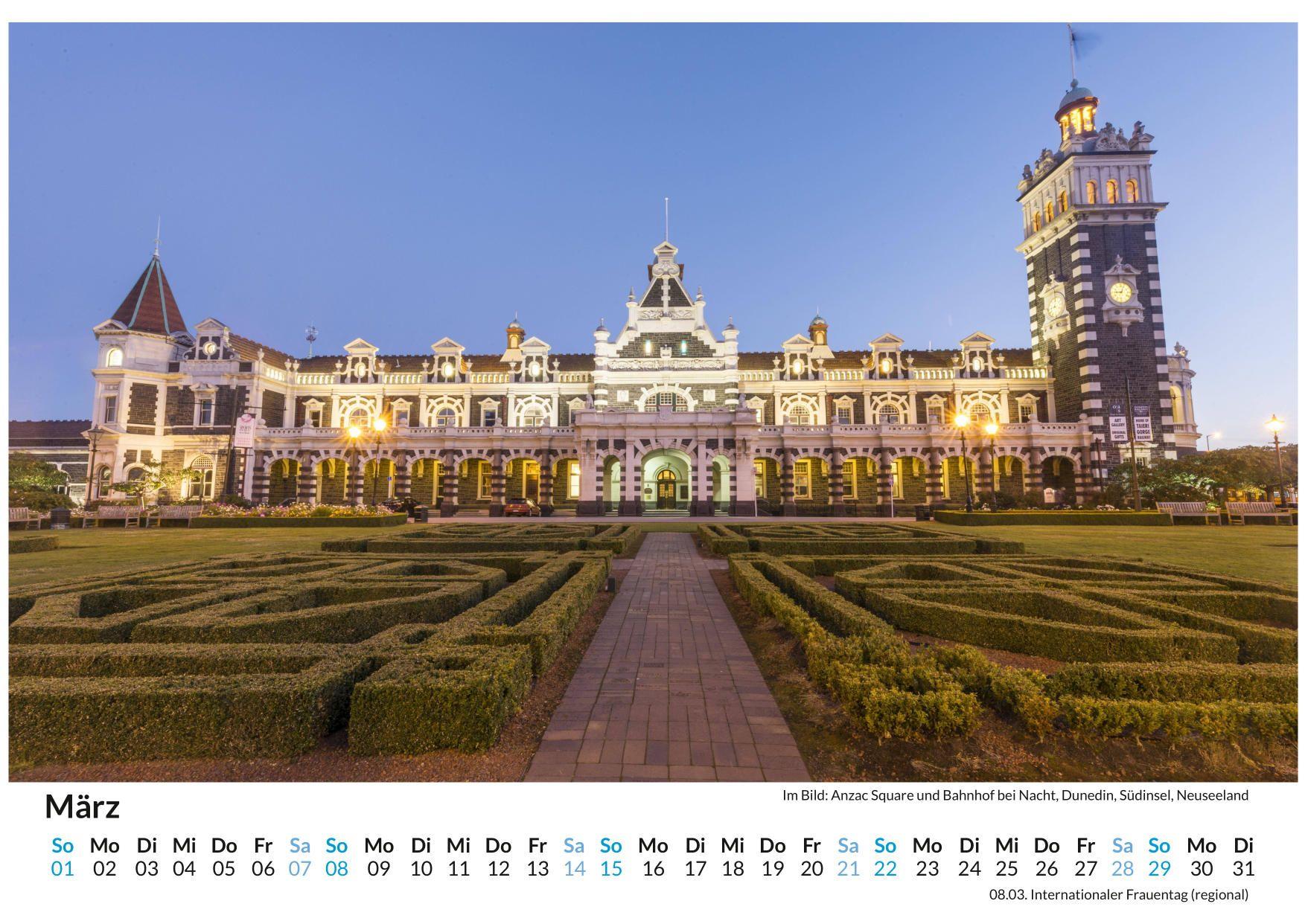 Beispielinhalt (Bild) Die Südinsel Neuseelands