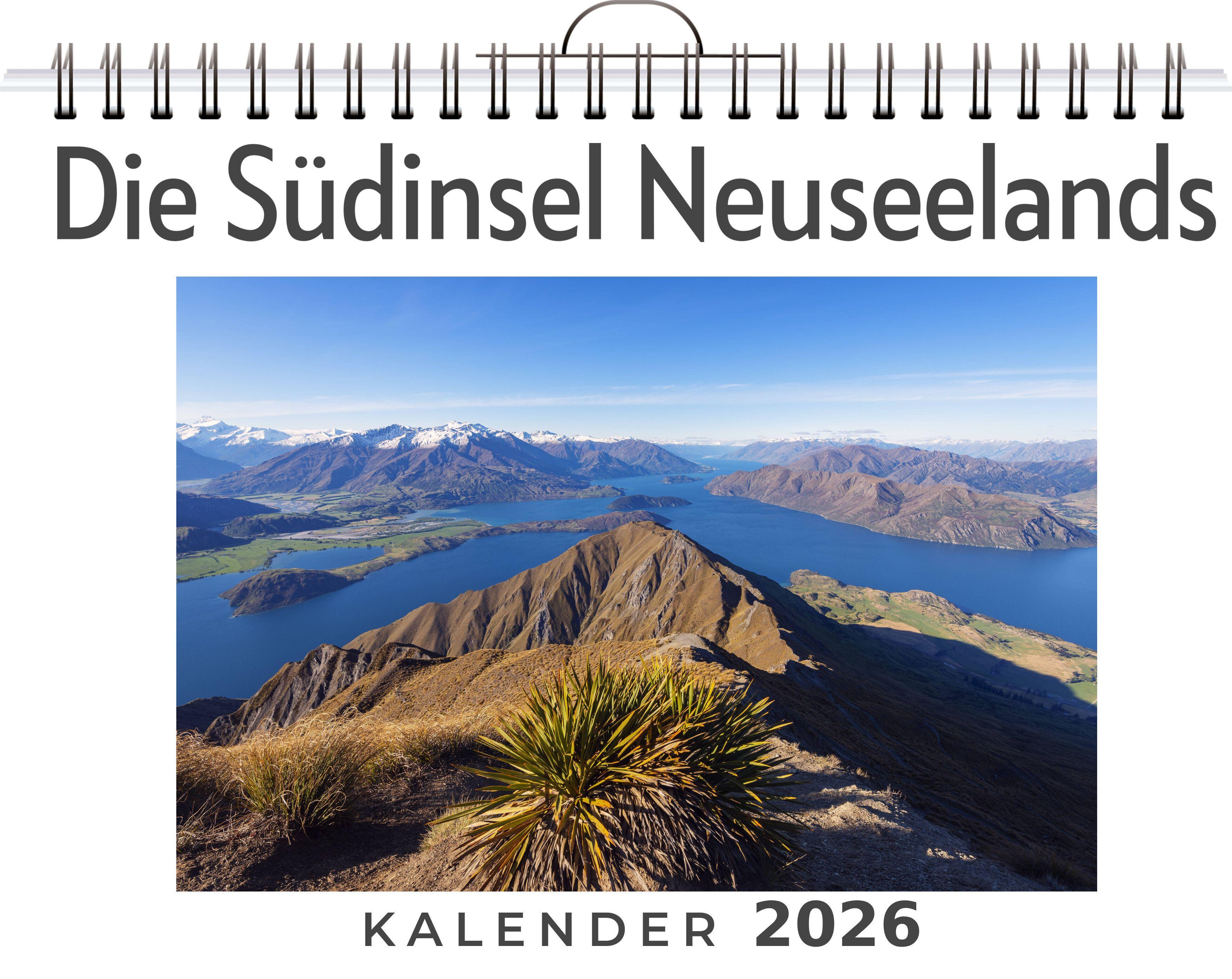 Vorderes Coverbild Die Südinsel Neuseelands