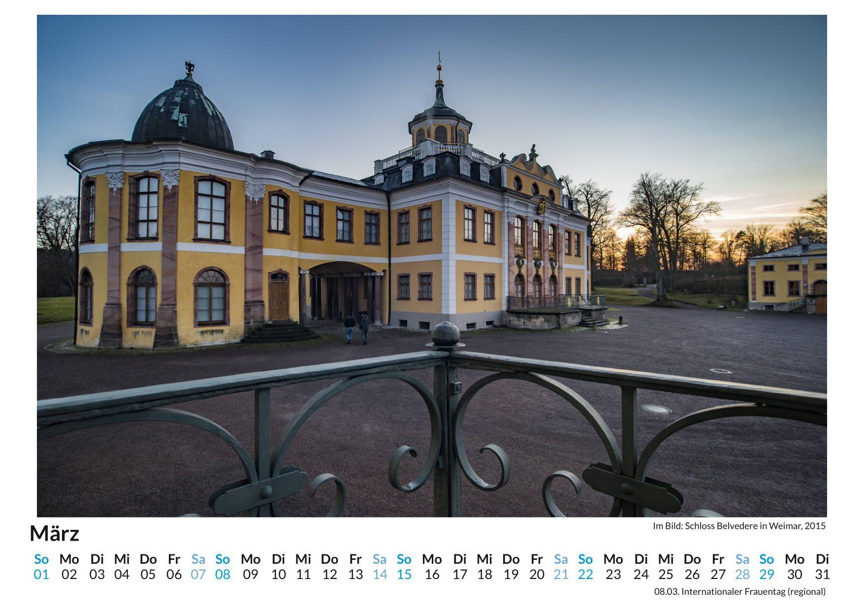 Beispielinhalt (Bild) Das klassische Weimar