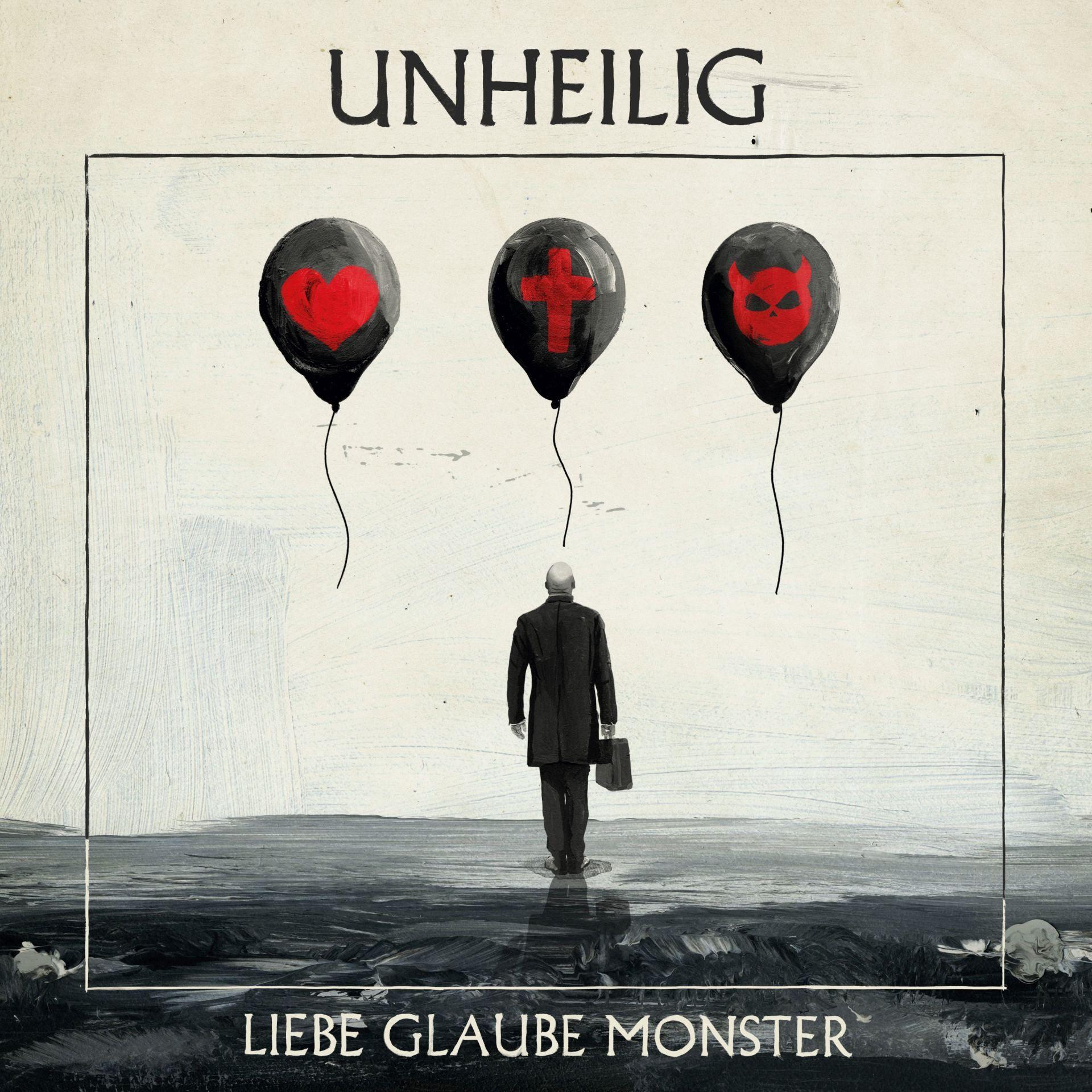 Vorderes Coverbild LIEBE GLAUBE MONSTER