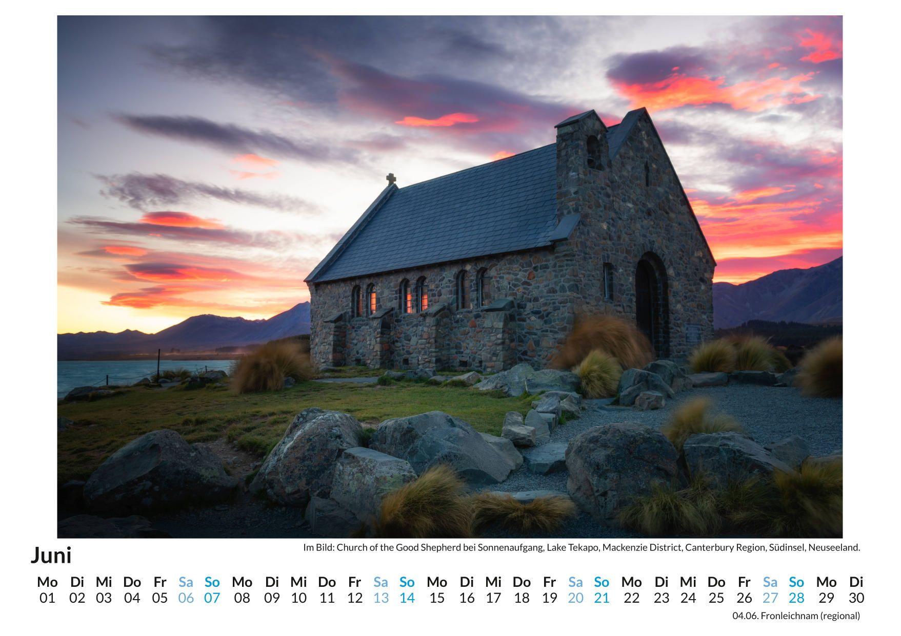 Beispielinhalt (Bild) Neuseeland