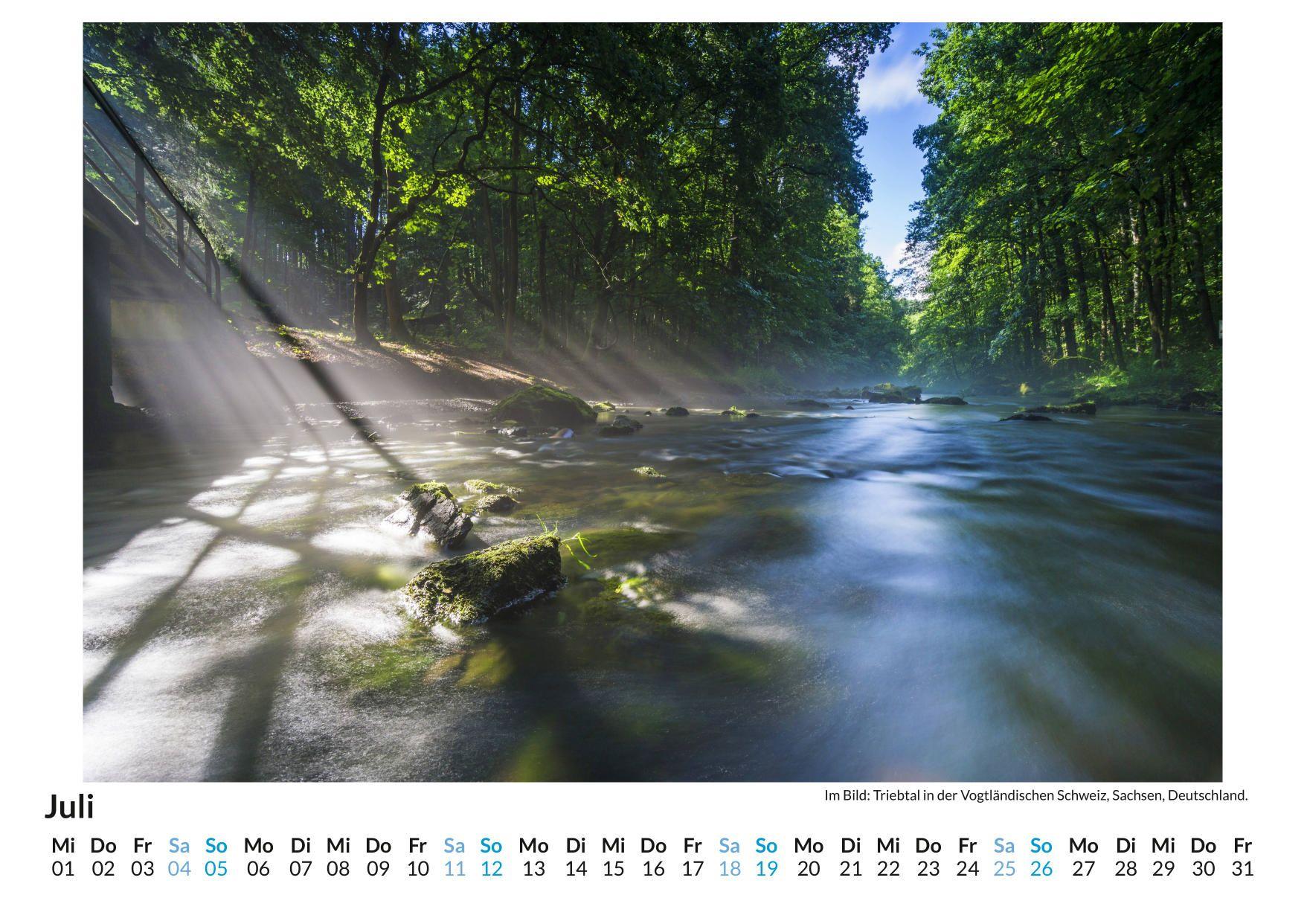 Beispielinhalt (Bild) Naturbilder aus Deutschland