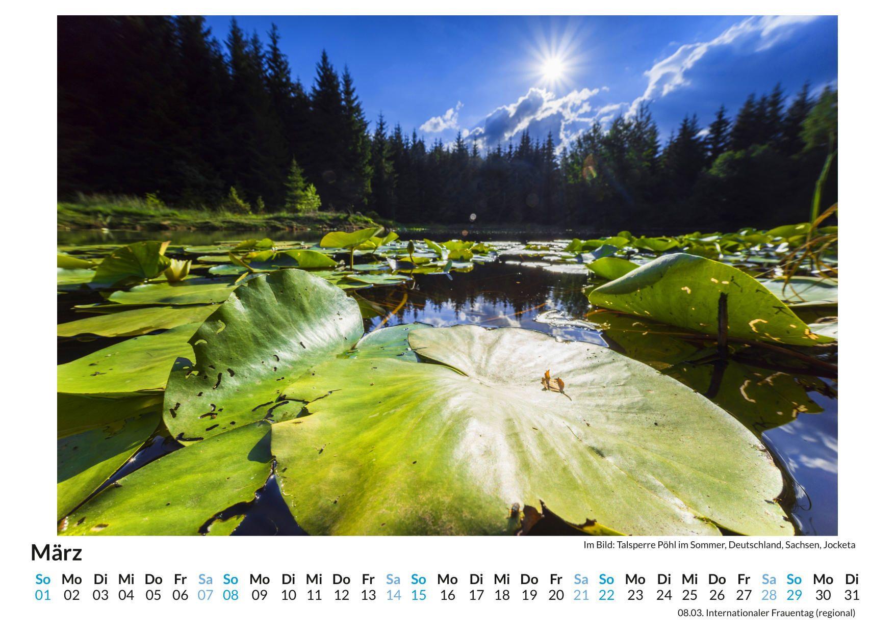 Beispielinhalt (Bild) Naturbilder aus Deutschland