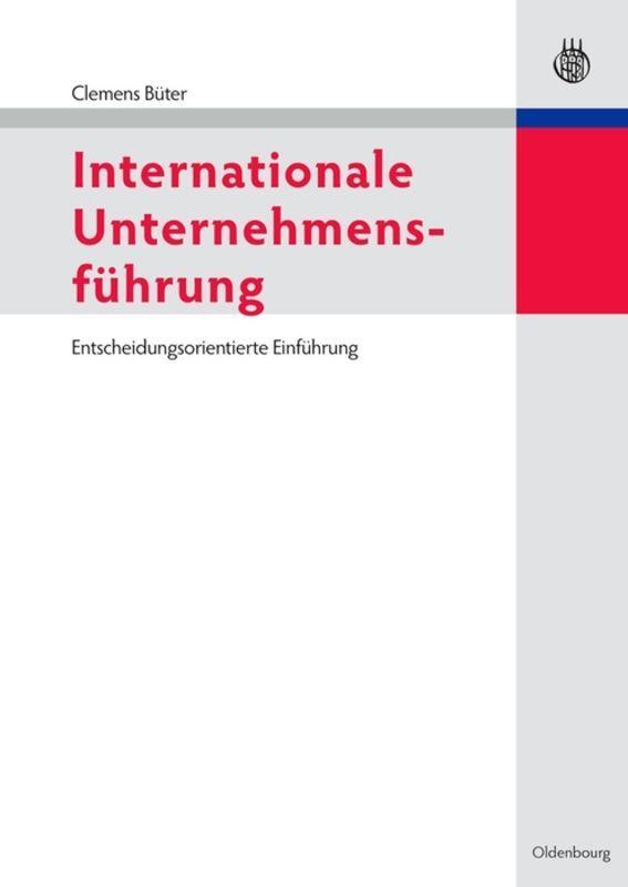 Vorderes Coverbild Internationale Unternehmensführung