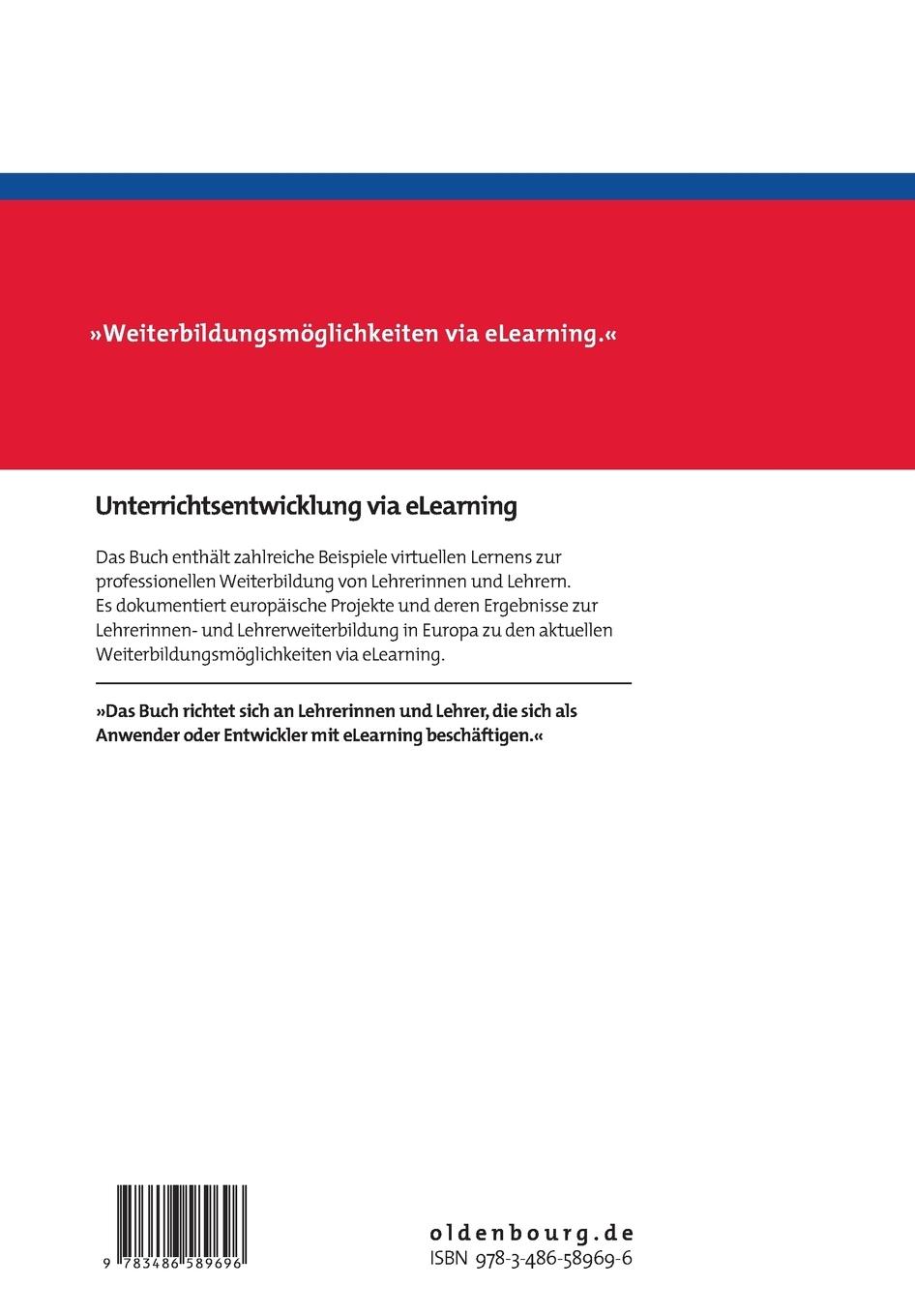 Rückseitencover Unterrichtsentwicklung via eLearning