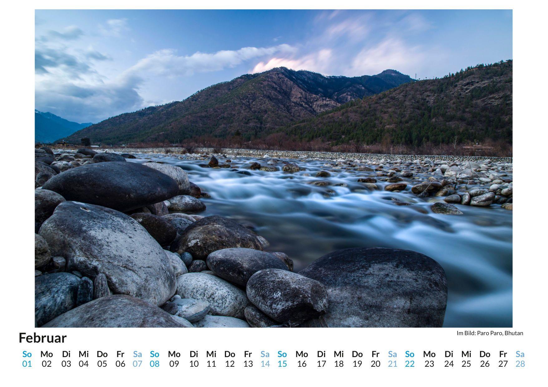 Beispielinhalt (Bild) Bhutan